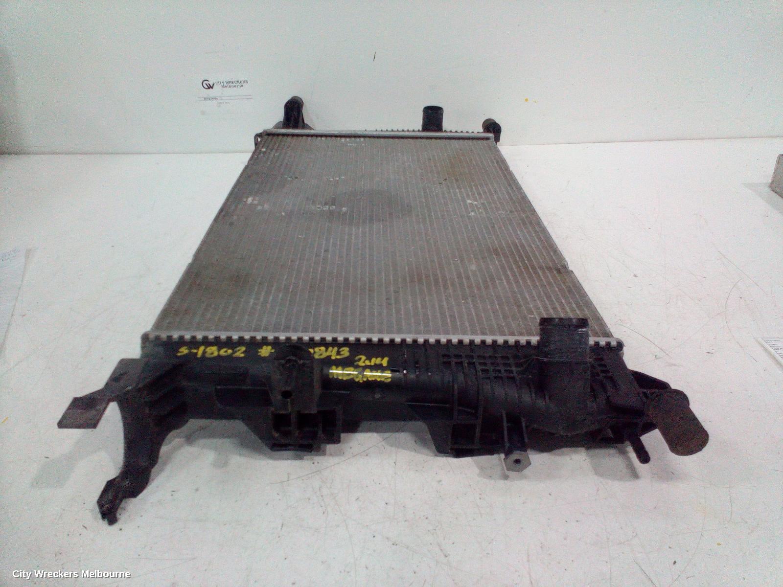 RENAULT MEGANE RADIATOR, MANUAL, 1.5, K9K, DIESEL, TURBO, K95, 07/2014 ONWARDS - Image 2