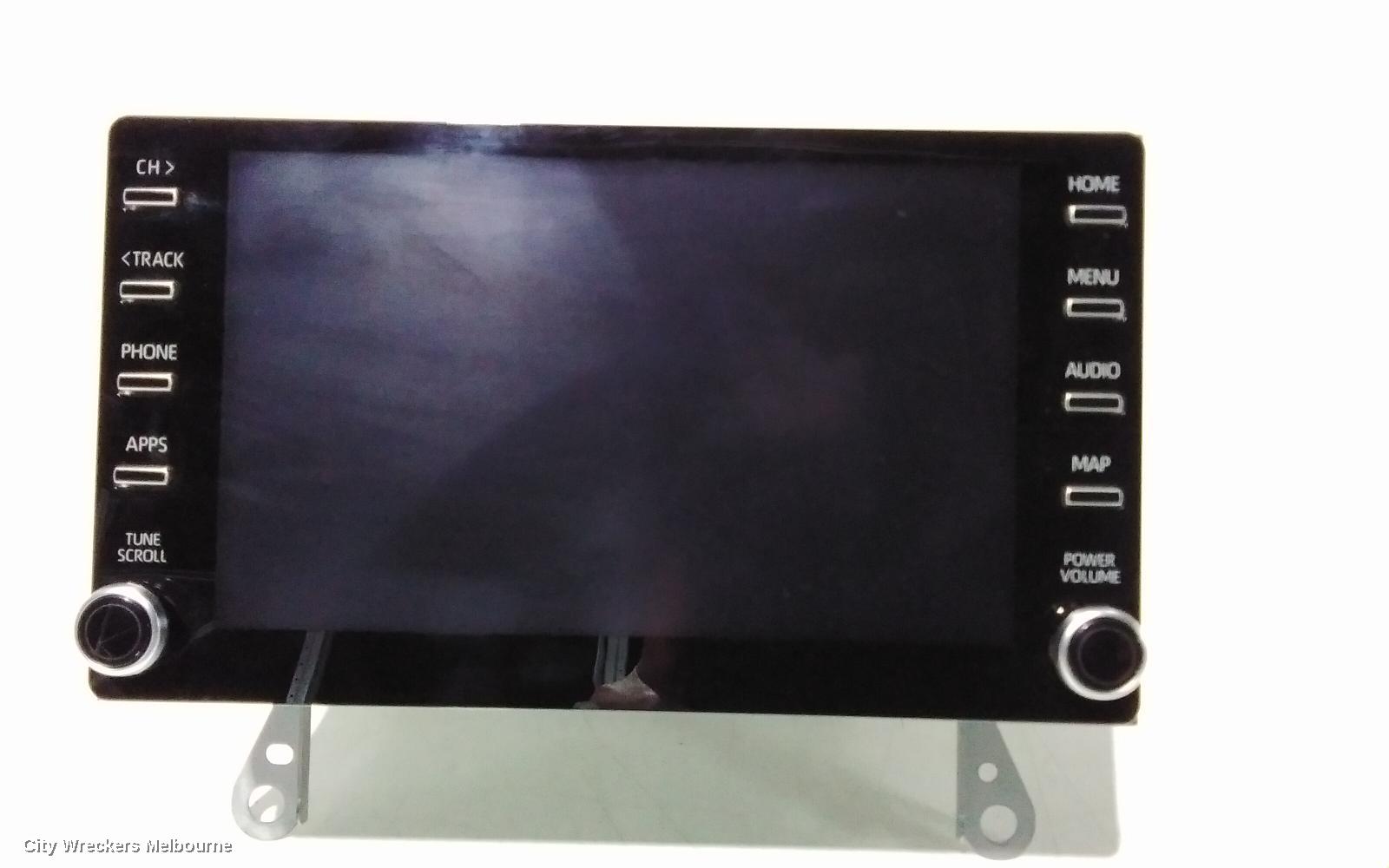 TOYOTA HIACE RADIO/CD/DVD/SAT/TV, HEAD UNIT, W/ DISPLAY UNIT, 8IN TOUCHSCREEN, 300 SERIES, 02/2019 - 10/2023 - Image 2
