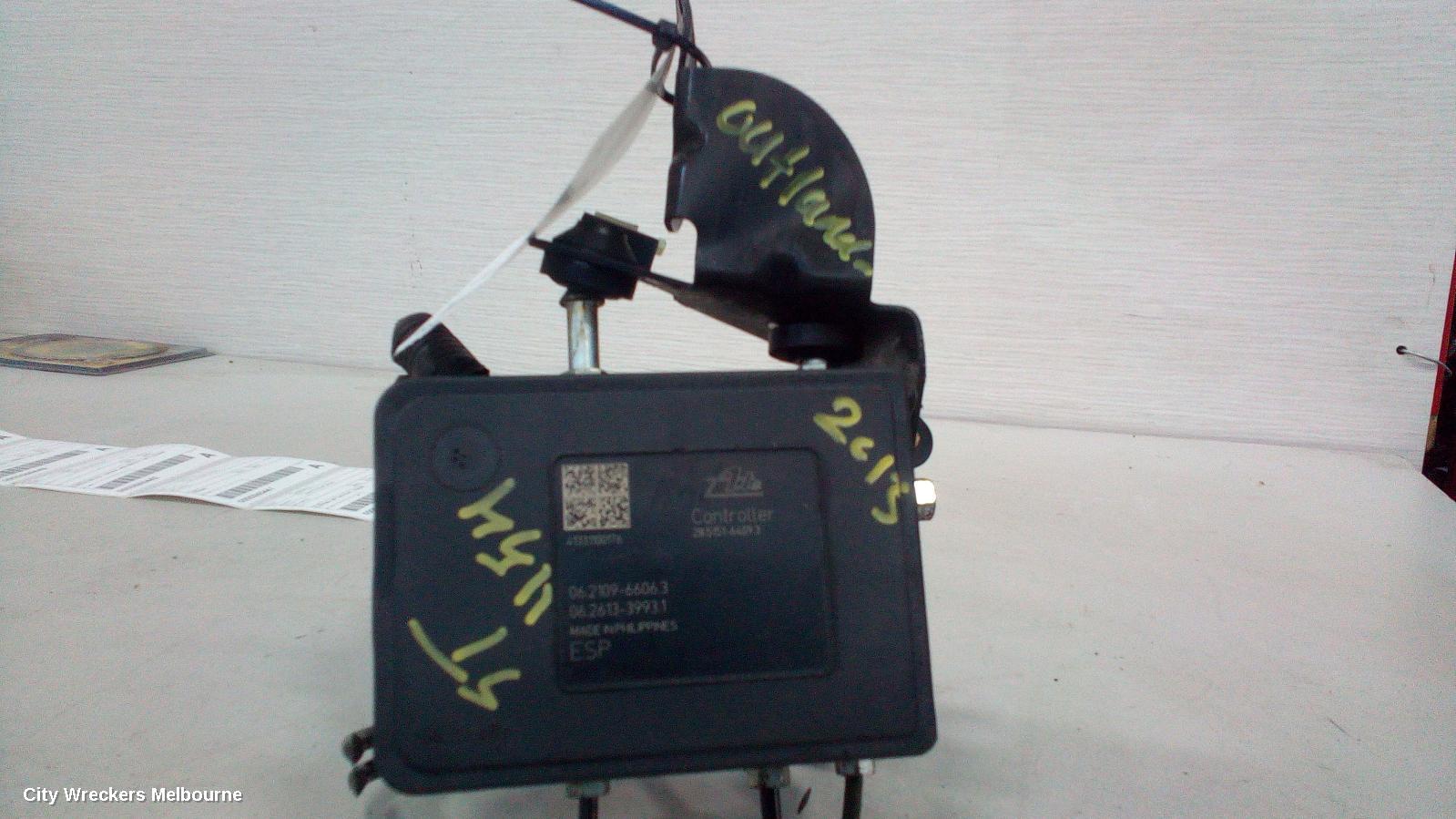 MITSUBISHI OUTLANDER ABS PUMP/MODULATOR, ZJ, P/N 4670A756, 10/2012 - 03/2015 - Image 2