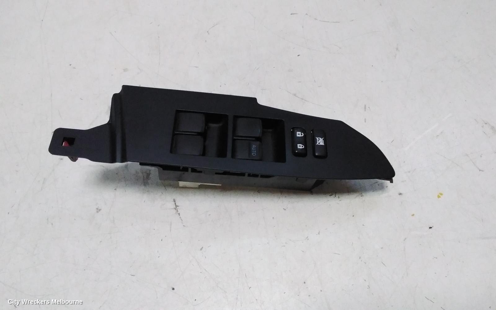 TOYOTA COROLLA PWR DR WIND SWITCH, RH FRONT (MASTER SWITCH), ZRE172R, SEDAN, 12/2013 - 06/2019 - Image 1