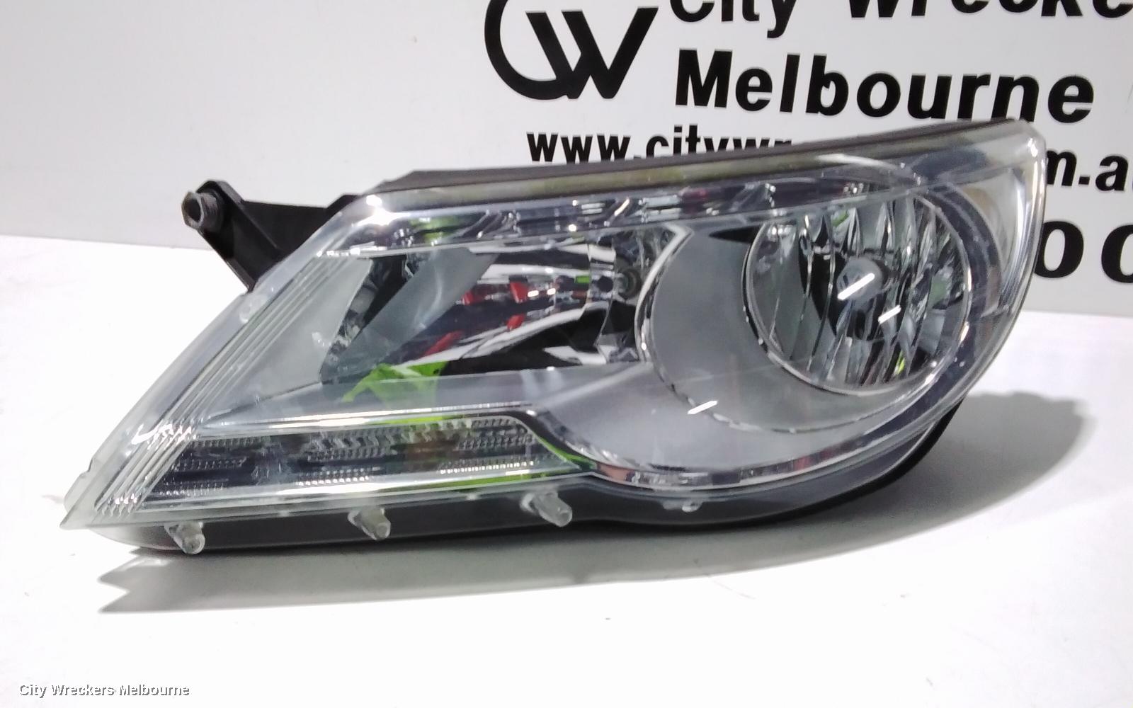 VOLKSWAGEN TIGUAN LEFT HEADLAMP, 5N, HALOGEN TYPE, 05/2008 - 06/2011 - Image 3