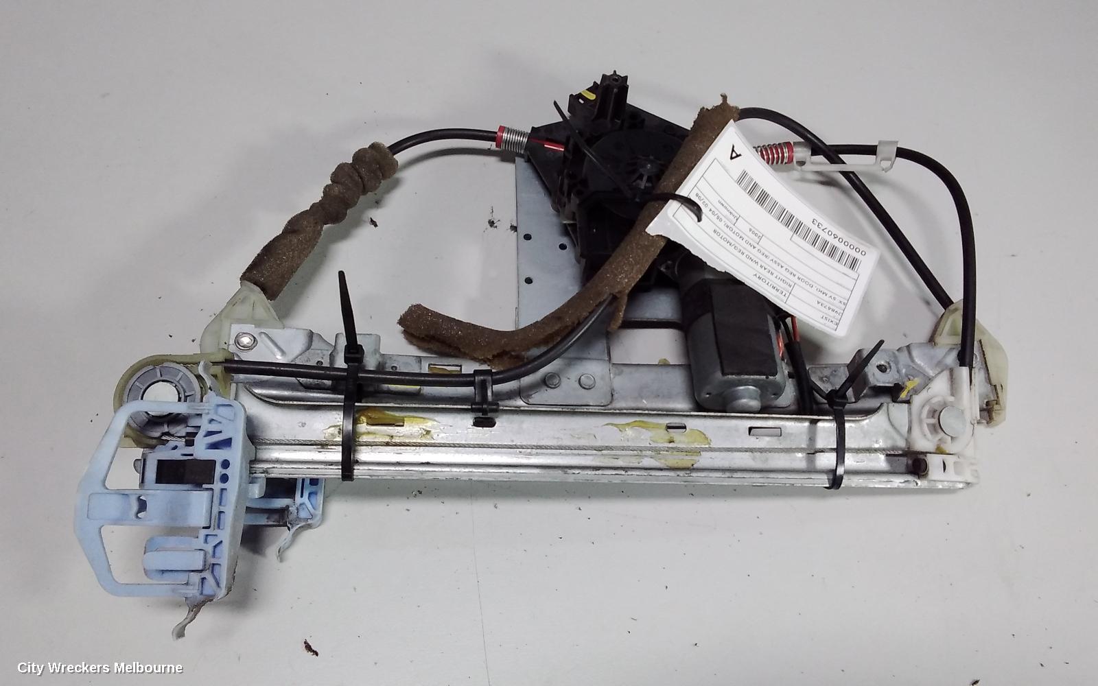 FORD TERRITORY RIGHT REAR WND REG/MOTOR, SX-SY MKI, DOOR REG ASSY (REG AND MOTOR), 05/2004 - 02/2008 - Image 1
