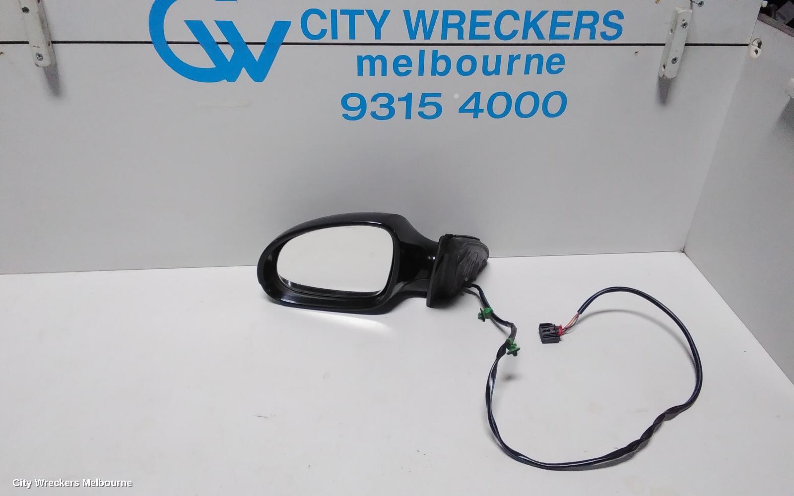 VOLKSWAGEN PASSAT LEFT DOOR MIRROR, 3C/MK6 B6, POWER FOLD (6XQ), 03/2006 - 09/2010 - Image 1