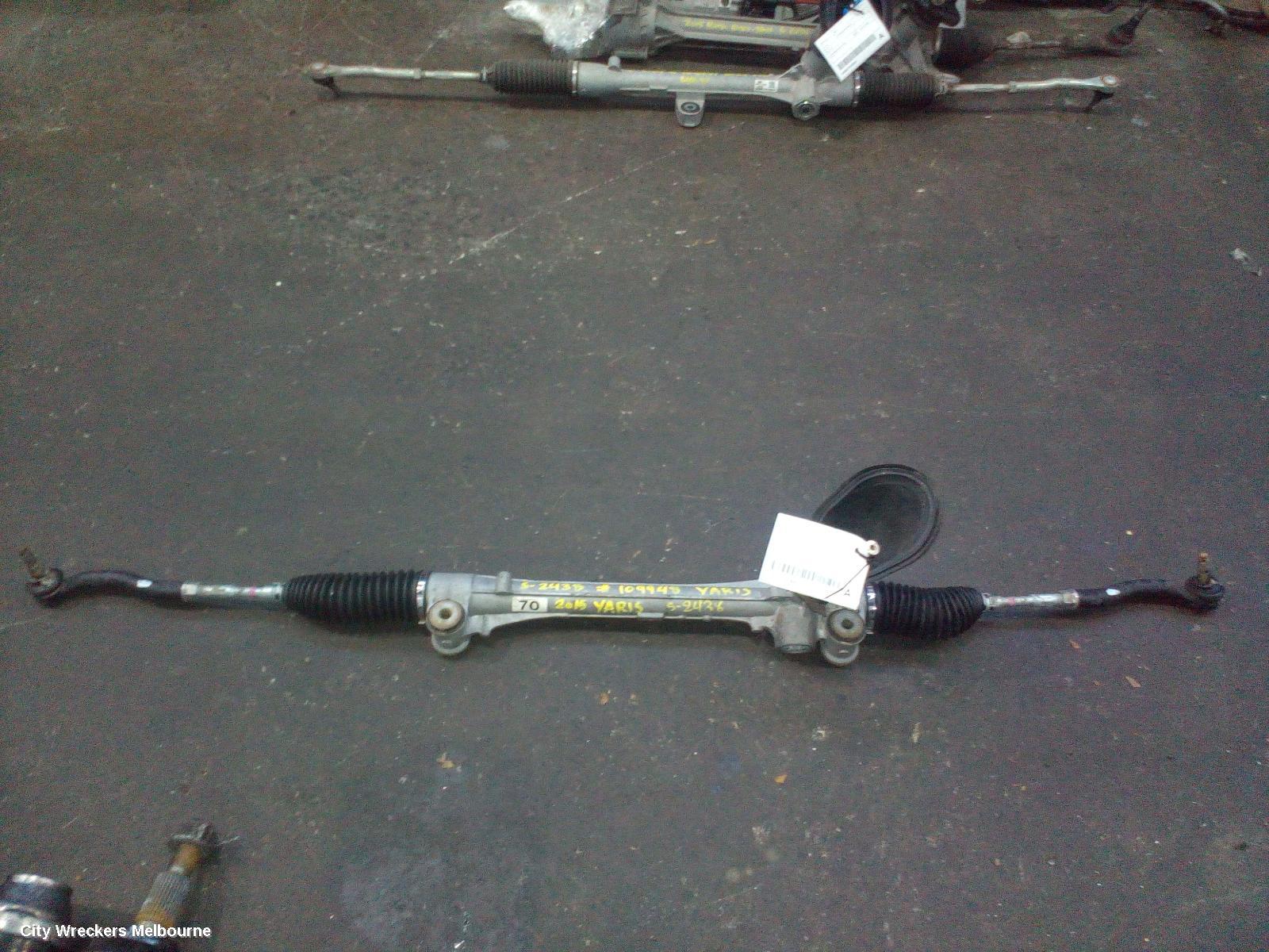 TOYOTA YARIS STEERING BOX/RACK, NCP13#, 07/2014 - 12/2019 - Image 2