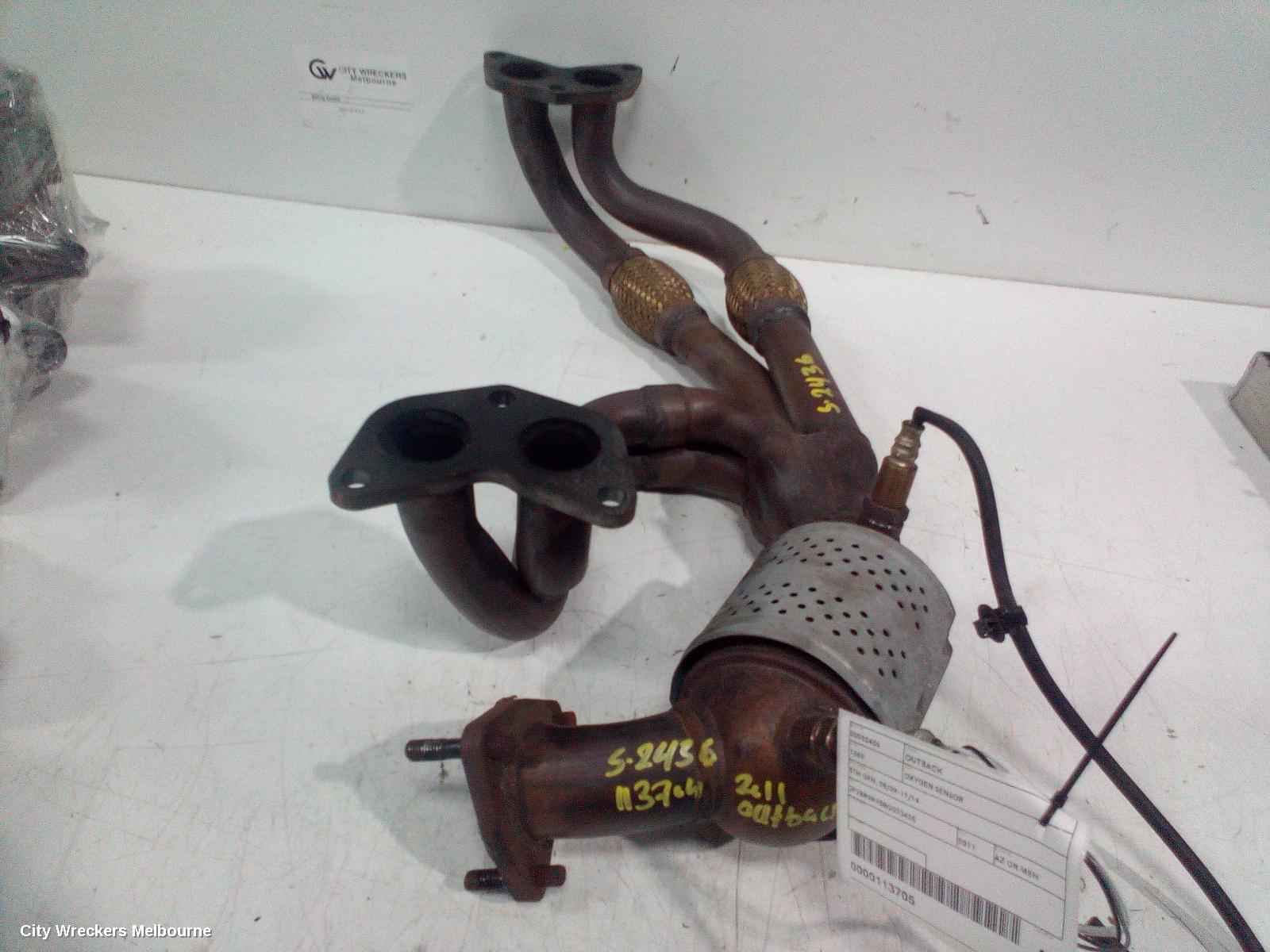 SUBARU OUTBACK CATALYTIC CONVERTER, MANIFOLD-CAT TYPE, 2.5, EJ25, PETROL, 5TH GEN, 05/2009 - 09/2012 - Image 2