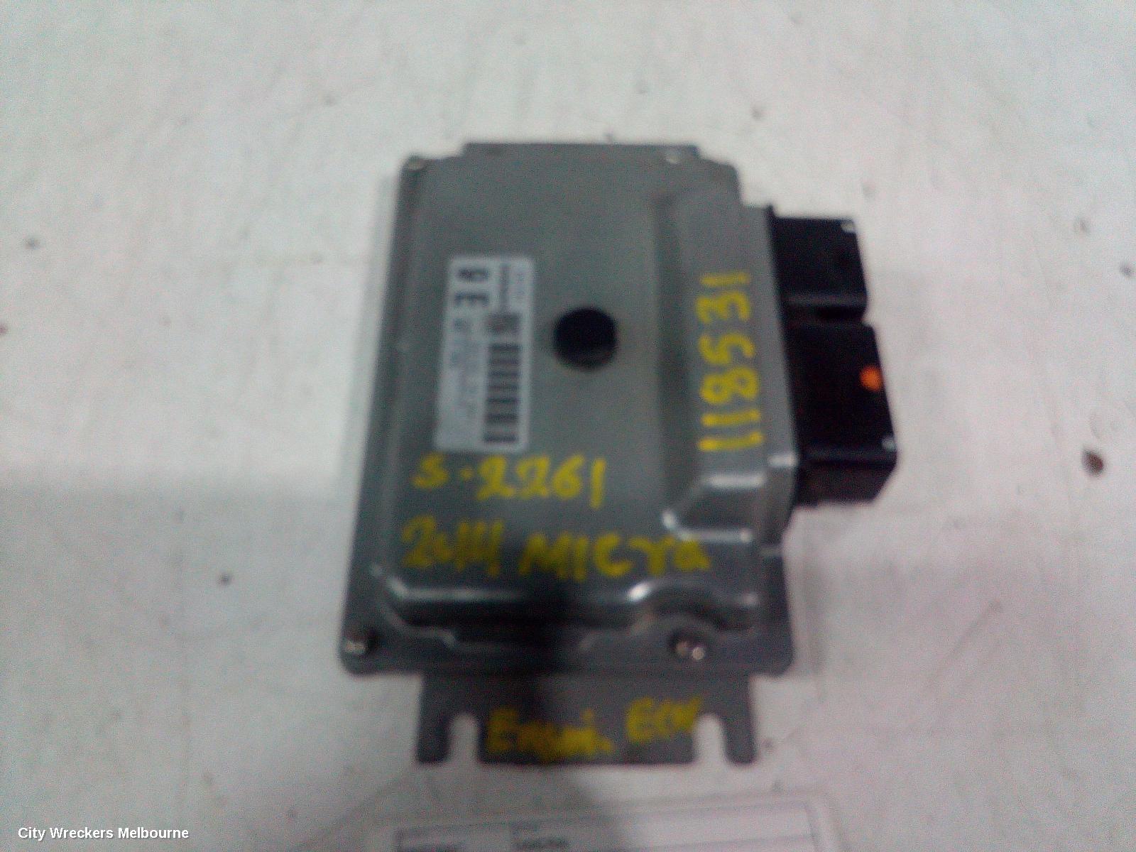 NISSAN MICRA ECU, ENGINE ECU, 1.2, AUTO T/M, ECU ONLY, K13, 10/2010 - 12/2016 - Image 2