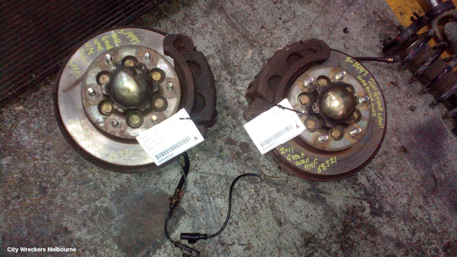 GREAT WALL V200/V240 LEFT FRONT HUB ASSEMBLY, K2, 2WD, ABS TYPE, 07/2009 - 01/2015 - Image 2