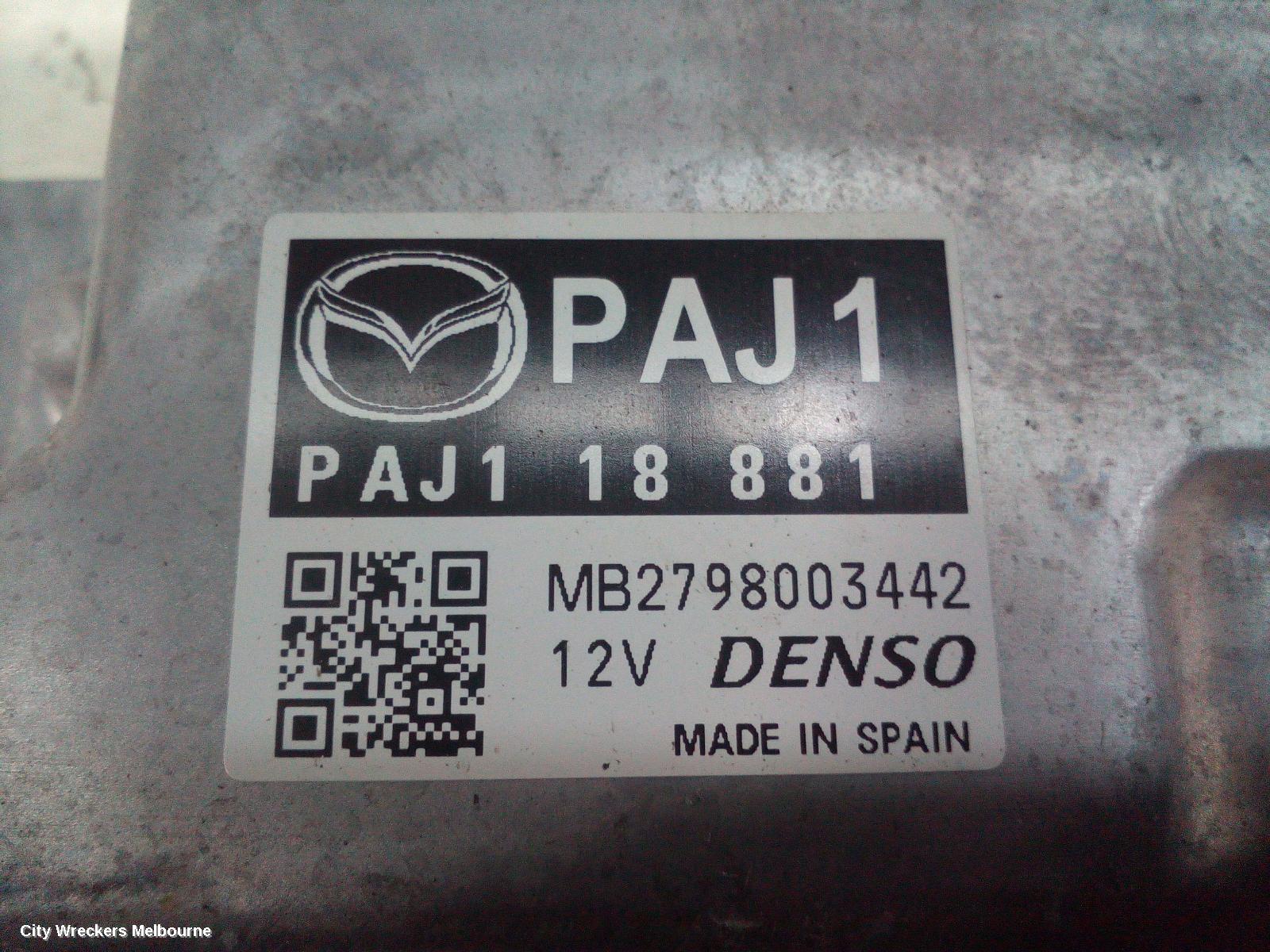MAZDA 3 ECU, ENGINE ECU, 2.0, PETROL, ECU ONLY, DENSO PAJ1 TYPE, BP, 03/2019 ONWARDS - Image 3