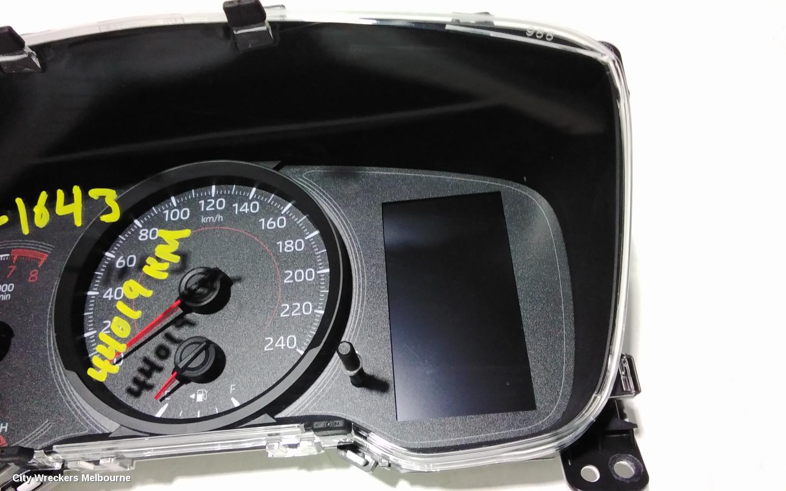 TOYOTA COROLLA INSTRUMENT CLUSTER, INSTRUMENT CLUSTER, AUTO T/M, HATCH, HYBRID, ASCENT SPORT/SX, ZWE211R, 07/2018 ONWARDS - Image 3