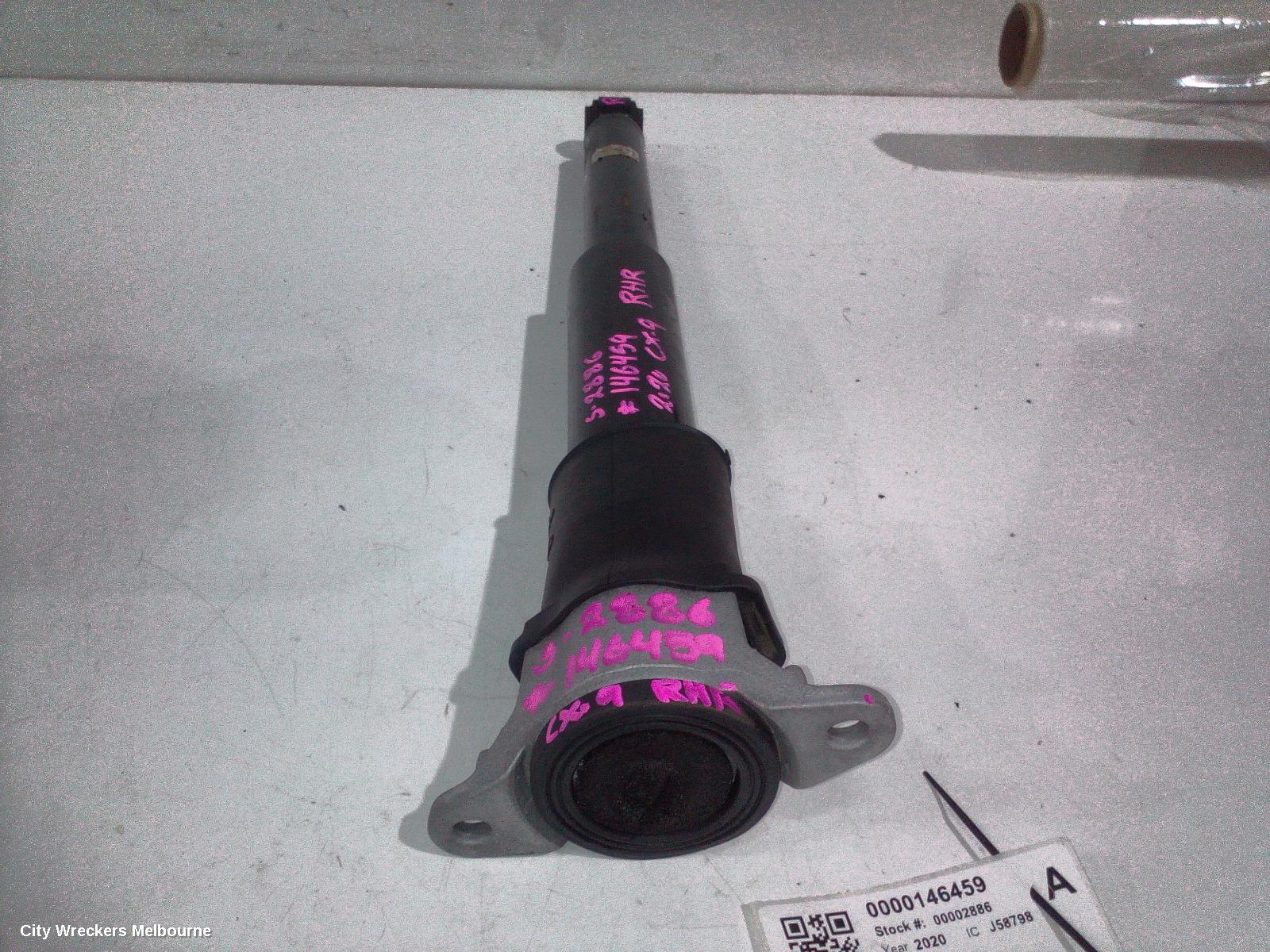 MAZDA CX9 SHOCK ABSORBER, REAR (RH SIDE), FWD TYPE, TC, 07/2016 - 12/2024 - Image 1