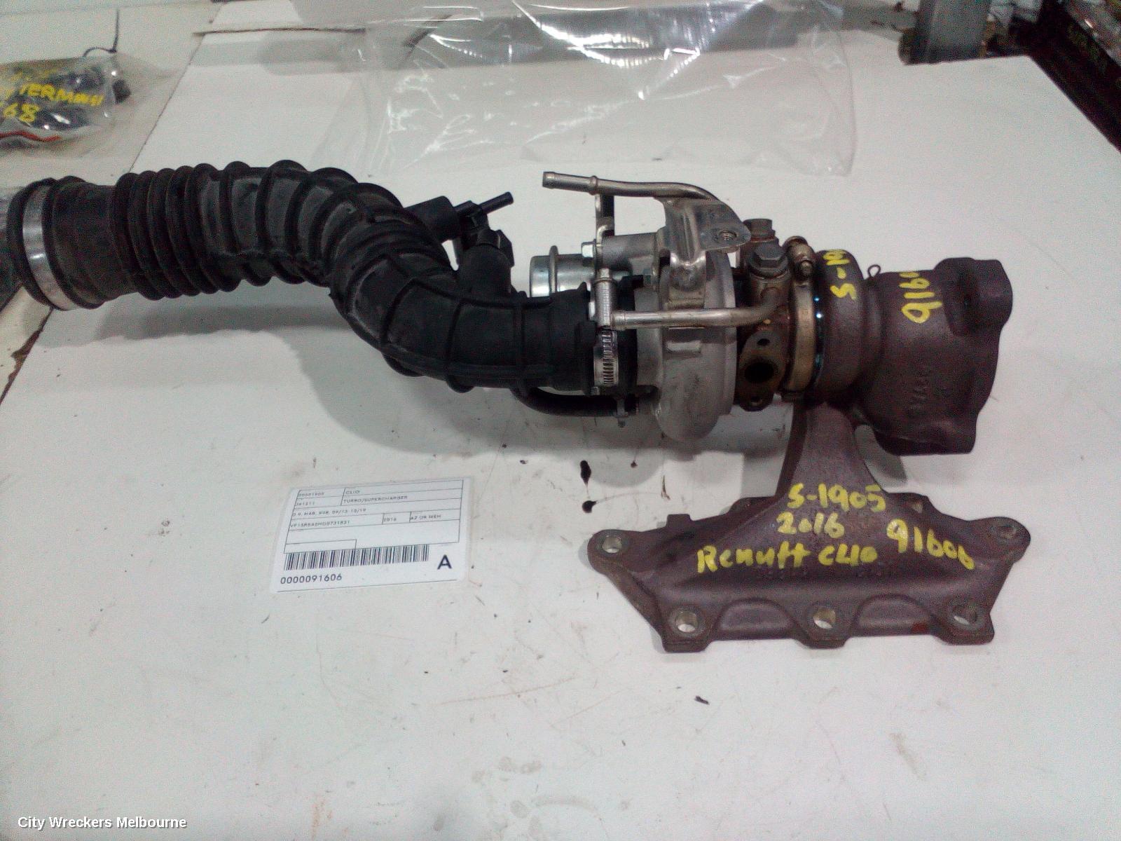 RENAULT CLIO TURBO SUPERCHARGER, 0.9, H4B, X98, 09/2013 - 10/2019 - Image 2