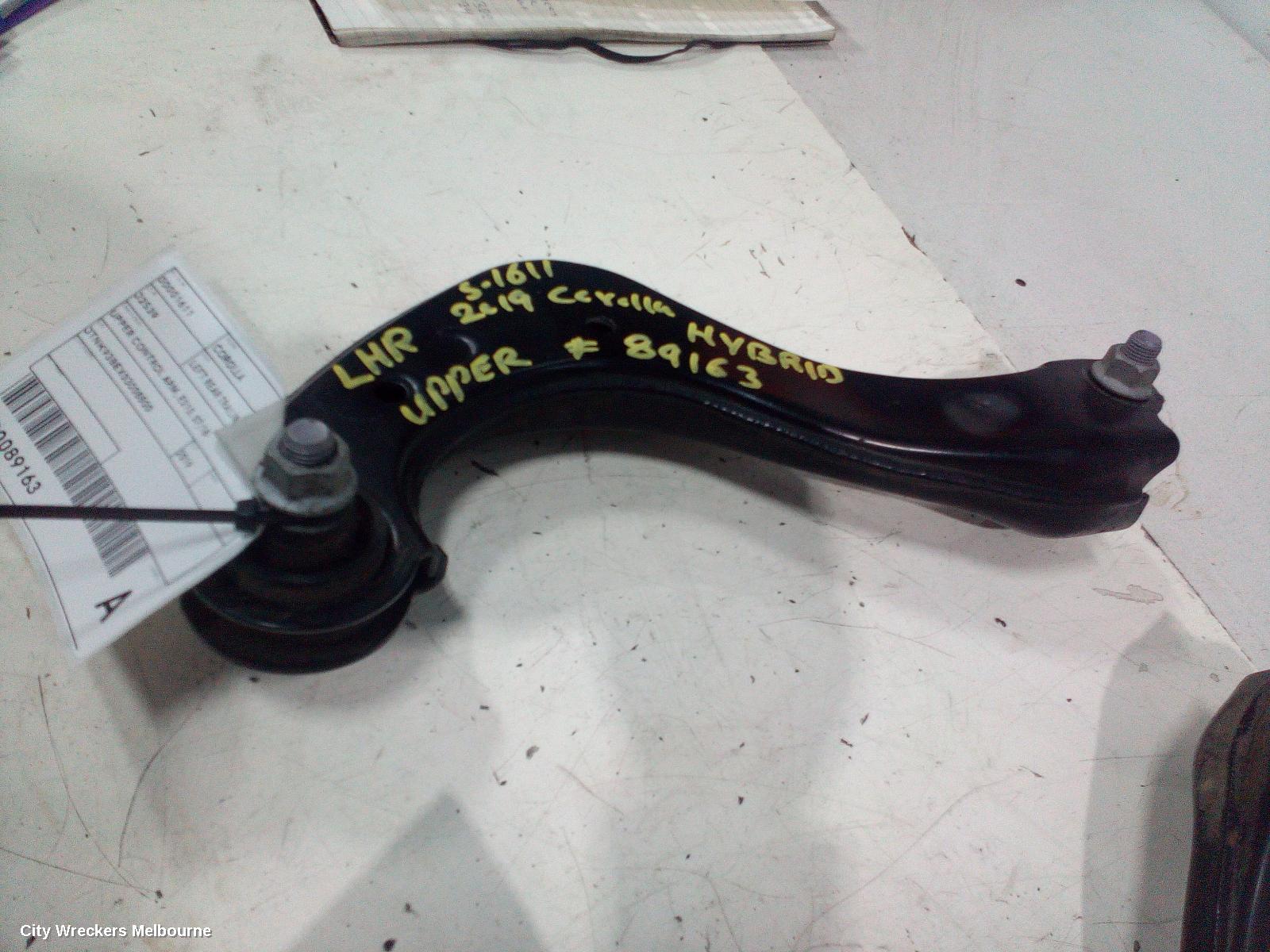 TOYOTA COROLLA LEFT REAR TRAILING ARM, UPPER CONTROL ARM, E210, 07/2018 ONWARDS - Image 1