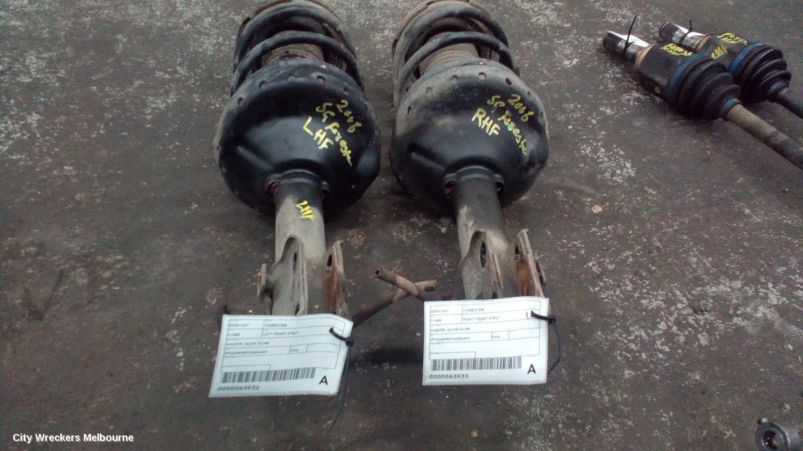 SUBARU FORESTER RIGHT FRONT STRUT, WAGON, 06/2005 - 02/2008 - Image 2