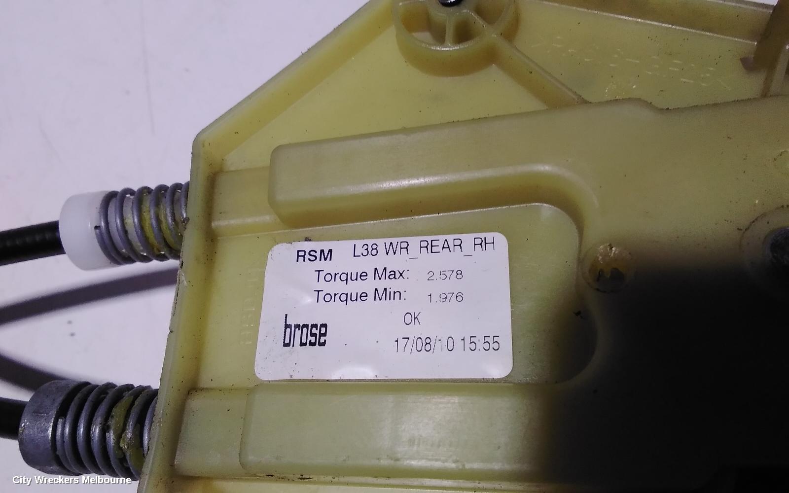 RENAULT FLUENCE RIGHT REAR WND REG/MOTOR, X38 09/2010 - 01/2016 - Image 2