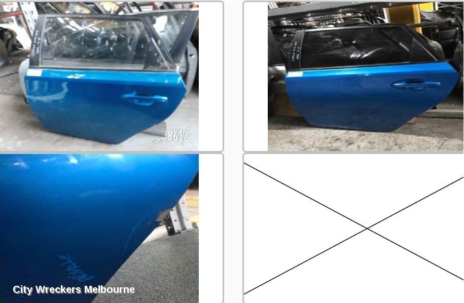 TOYOTA COROLLA LEFT REAR DOOR/SLIDING, ZRE182R/ZWE186R, HATCH, 10/2012 - 06/2018 - Image 1