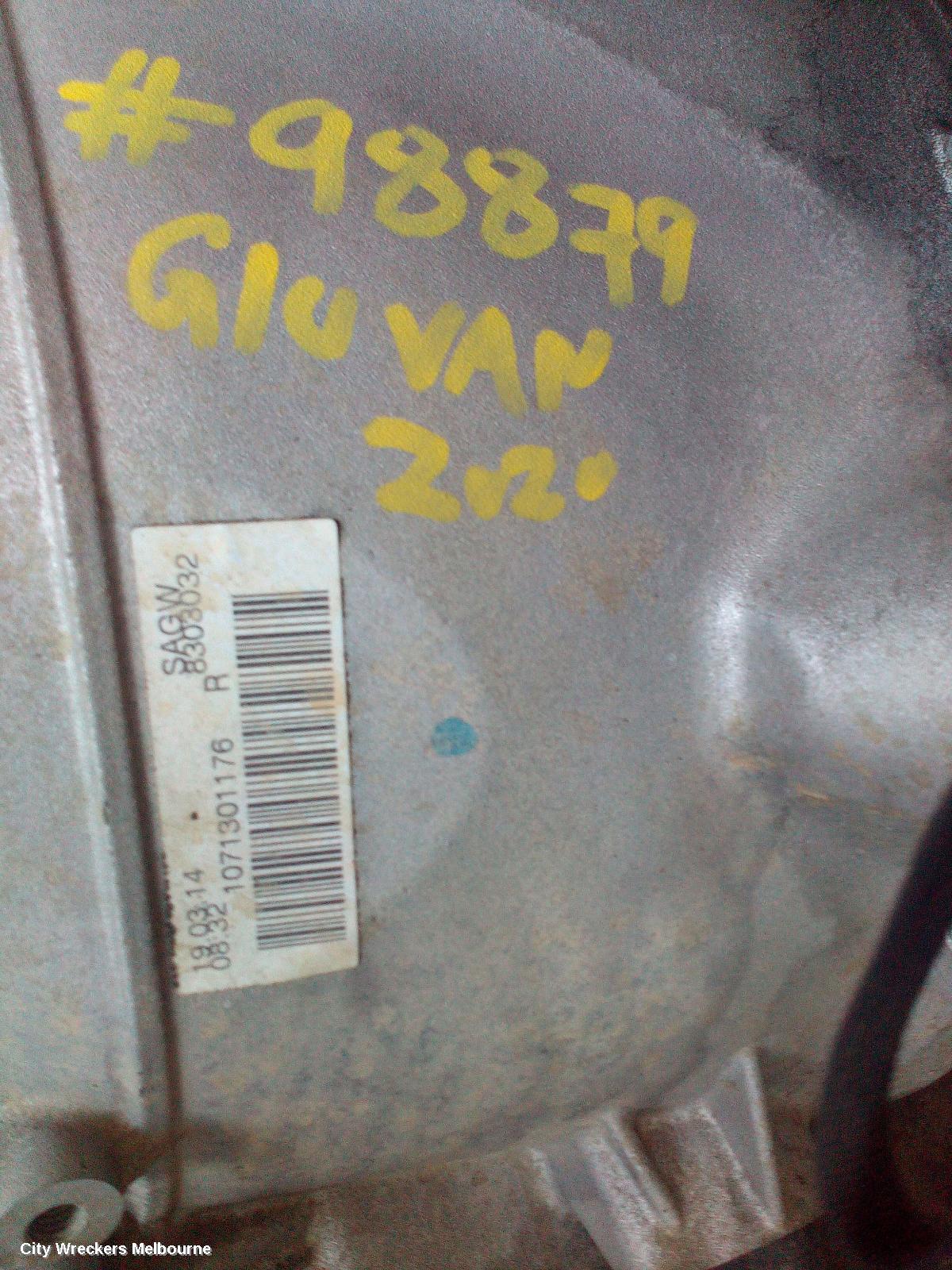LDV G10 TRANS/GEARBOX, AUTO, DIESEL, 1.9, TURBO, SV7A/SV7C, WAGON/VAN, 04/2015 ONWARDS - Image 2