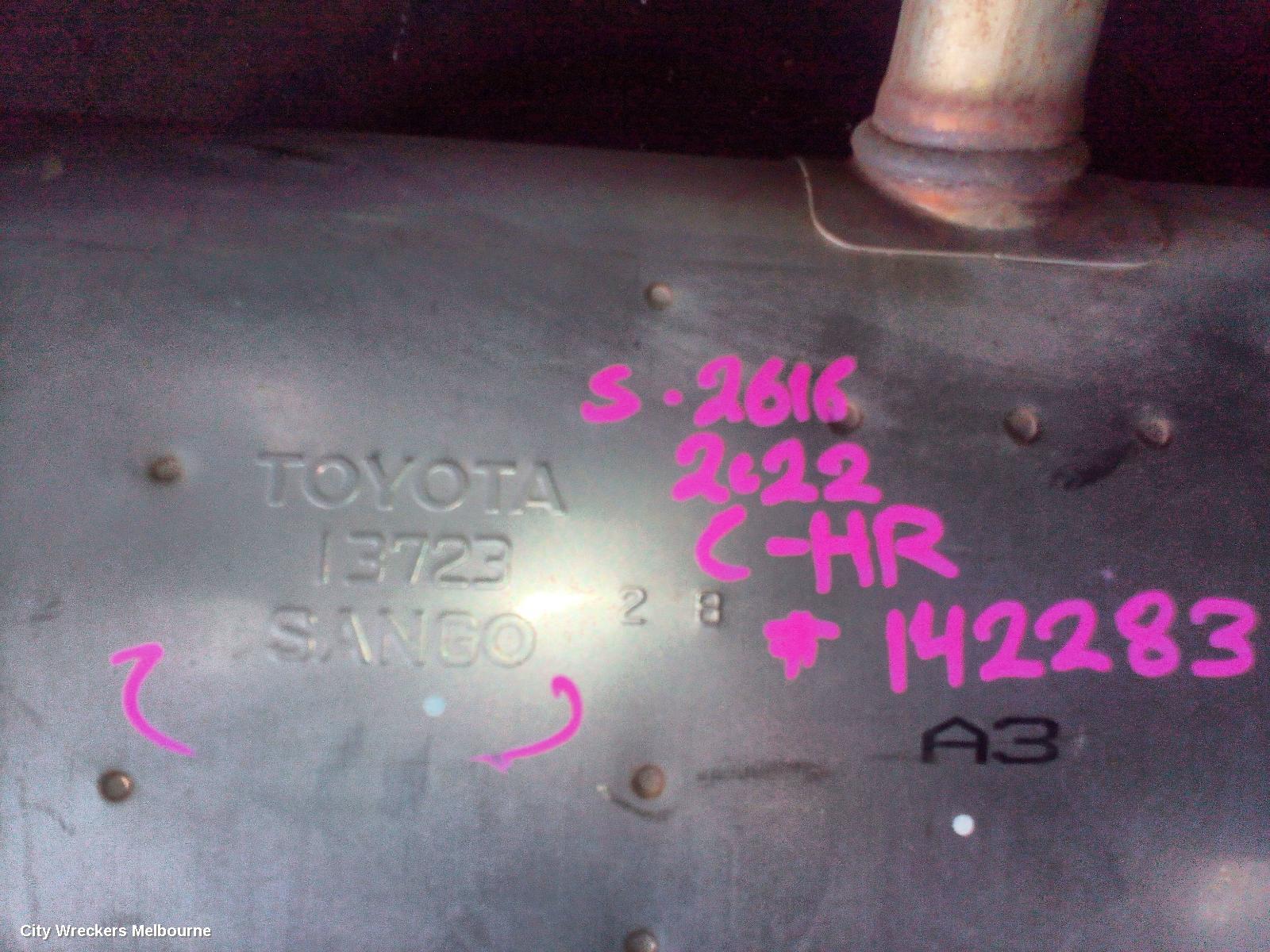 TOYOTA C-HR EXHAUST SYSTEM, GEN 1, 12/2016 - 09/2023 - Image 3