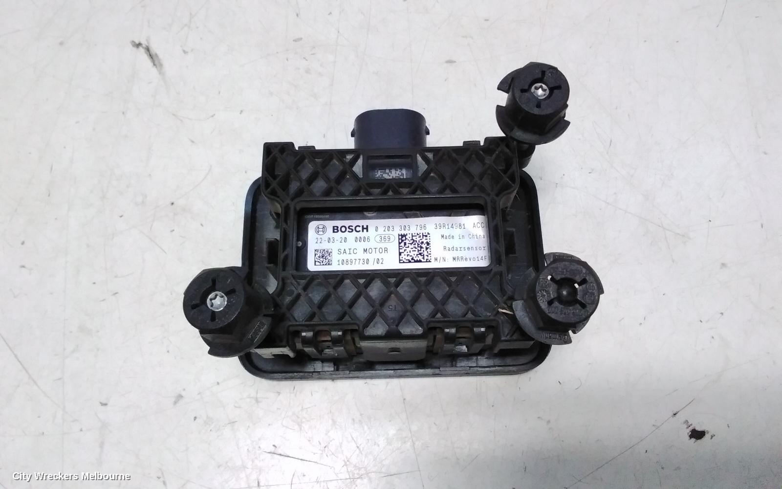 MG ZS, MISC SWITCH, AZS1, 09/2017 ONWARDS, CAMERA FRONT RADAR SENSOR (BUMPER MOUNTED), 0203303796 // 39R14981: 113080 - Image 3