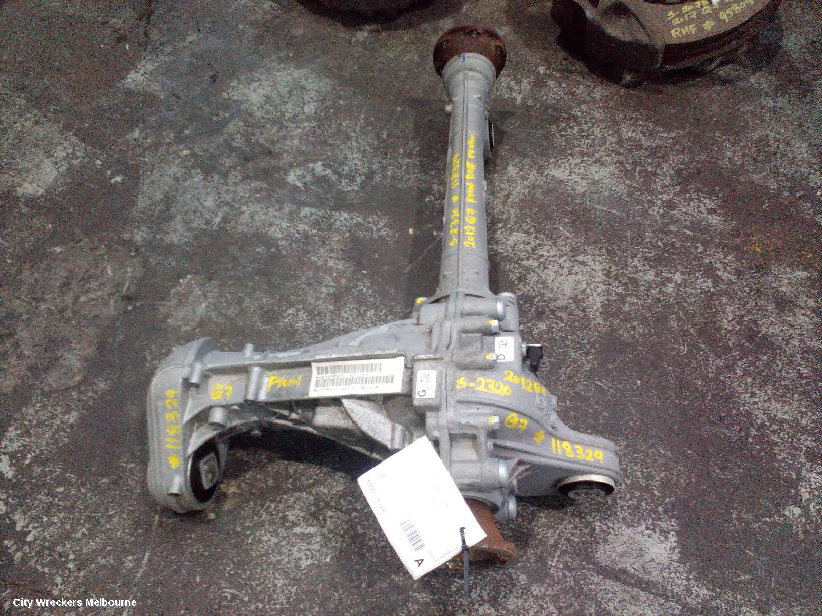 AUDI Q7 DIFFERENTIAL CENTRE, FRONT, 3.0, 4L, DIESEL, 09/2010 - 08/2015 - Image 1
