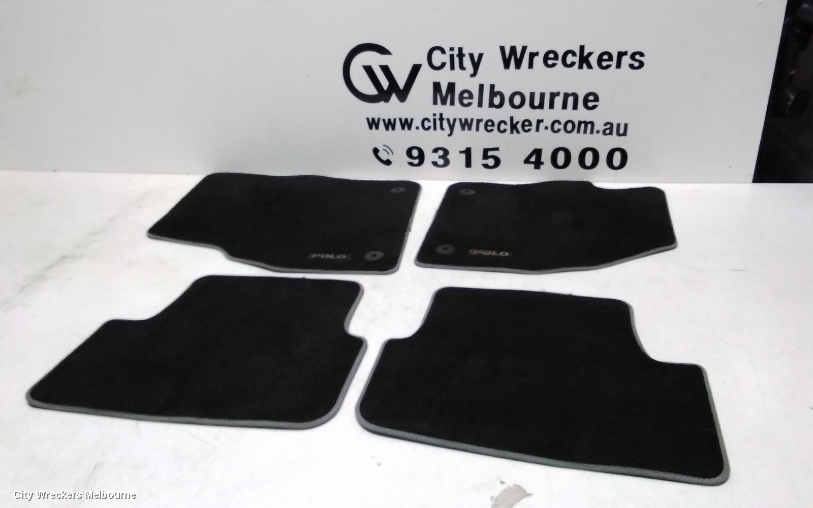 VOLKSWAGEN POLO FLOOR MATS, AW, 09/2017 ONWARDS - Image 1