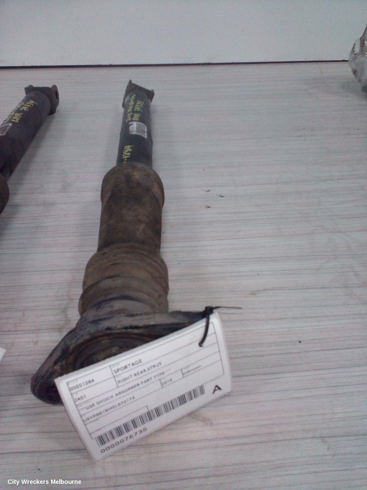KIA SPORTAGE RIGHT REAR STRUT, ***USE SHOCK ABSORBER PART TYPE*** - Image 1