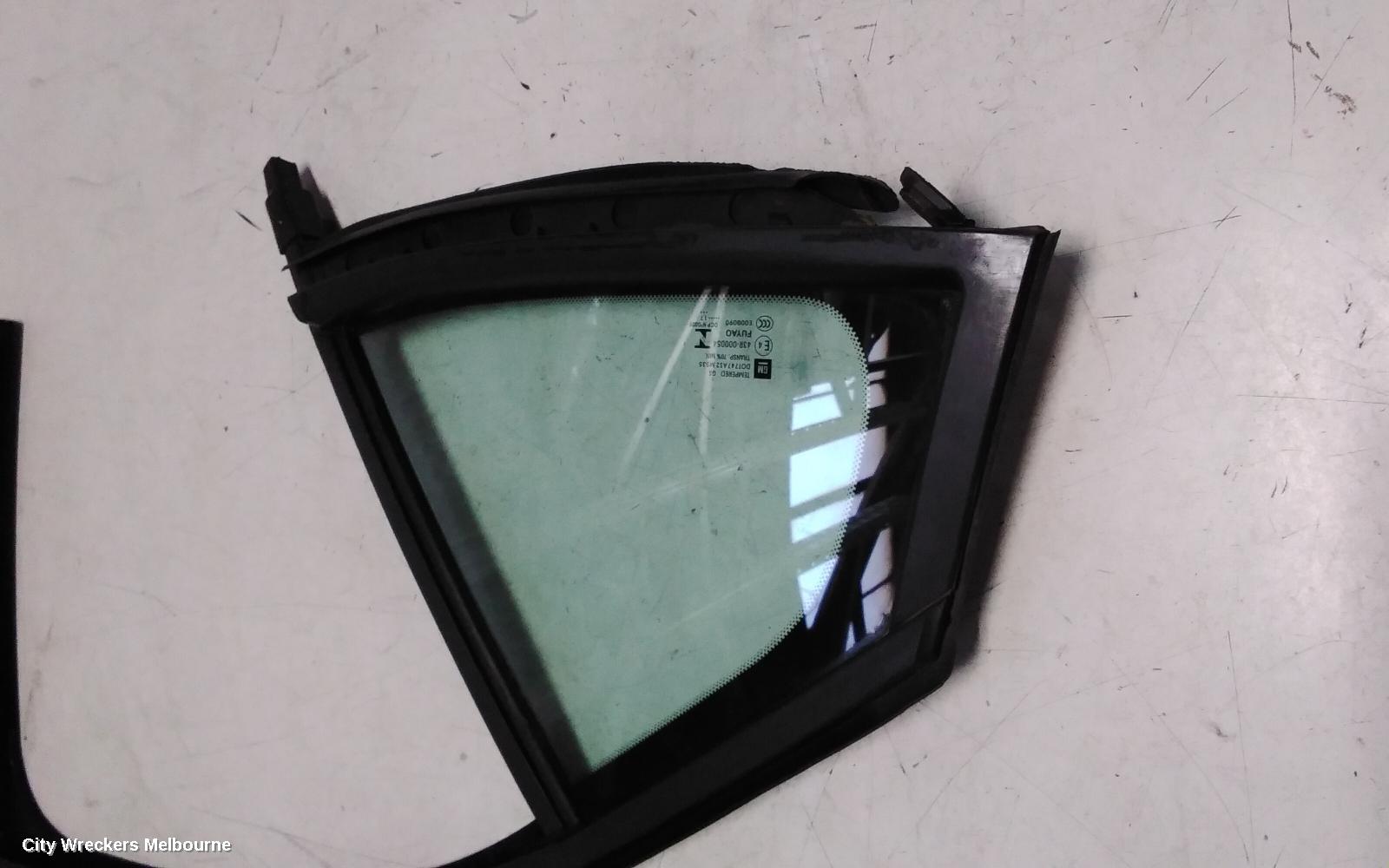 HOLDEN ASTRA RIGHT REAR 1/4 DOOR GLASS, BK, 5DR HATCH, 09/2016 ONWARDS - Image 2
