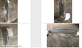 MITSUBISHI L300 REAR BUMPER, SJ-SK, COMPLETE, 3 PIECES, REFLECTOR ON ENDS TYPE, 09/1994 - 12/2013 - Image 1