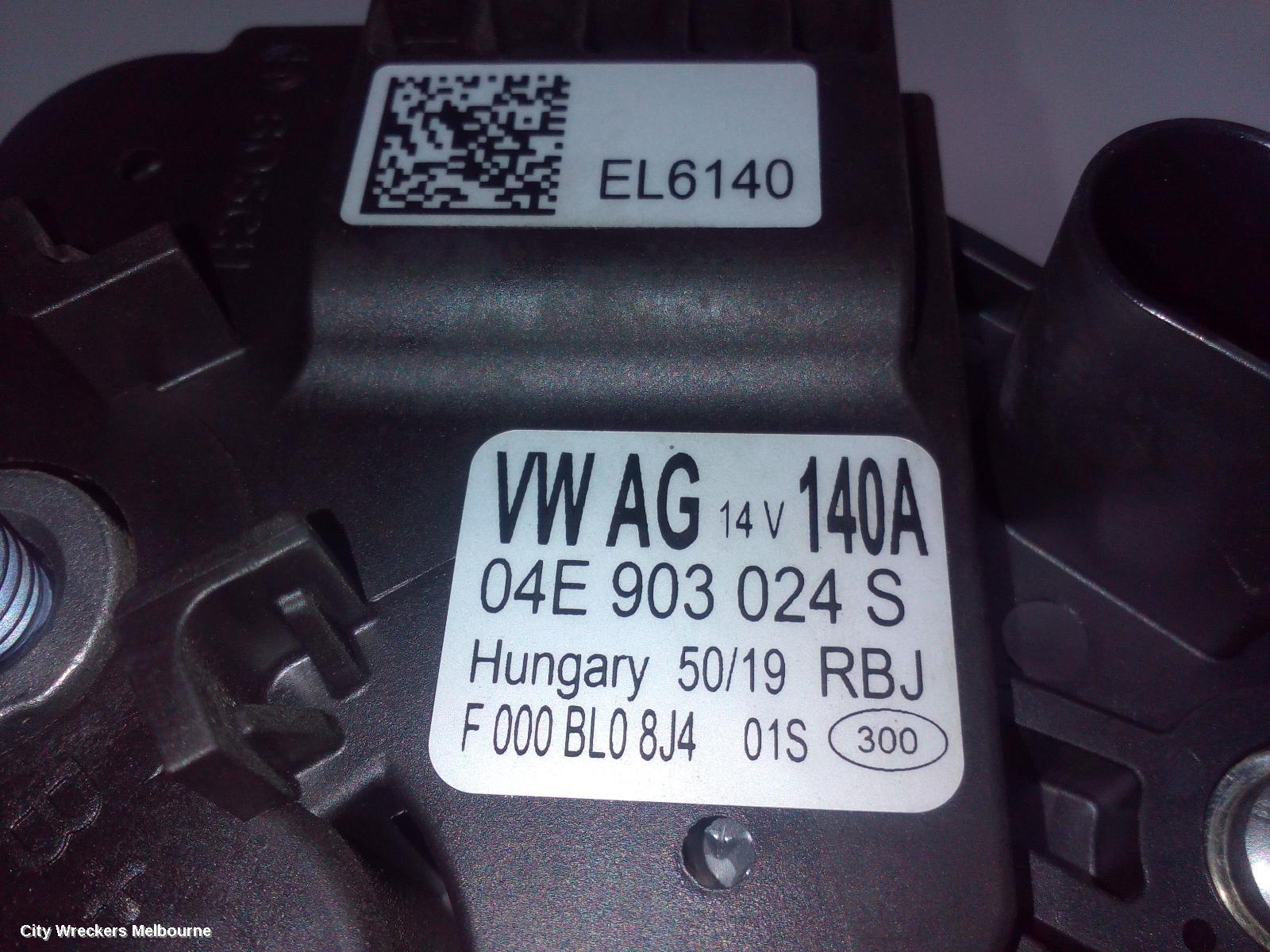 VOLKSWAGEN GOLF ALTERNATOR, PETROL, 1.4, BOSCH 140AMP P/N 04E903015P, GEN 7, 11/2013 - 08/2020 - Image 3