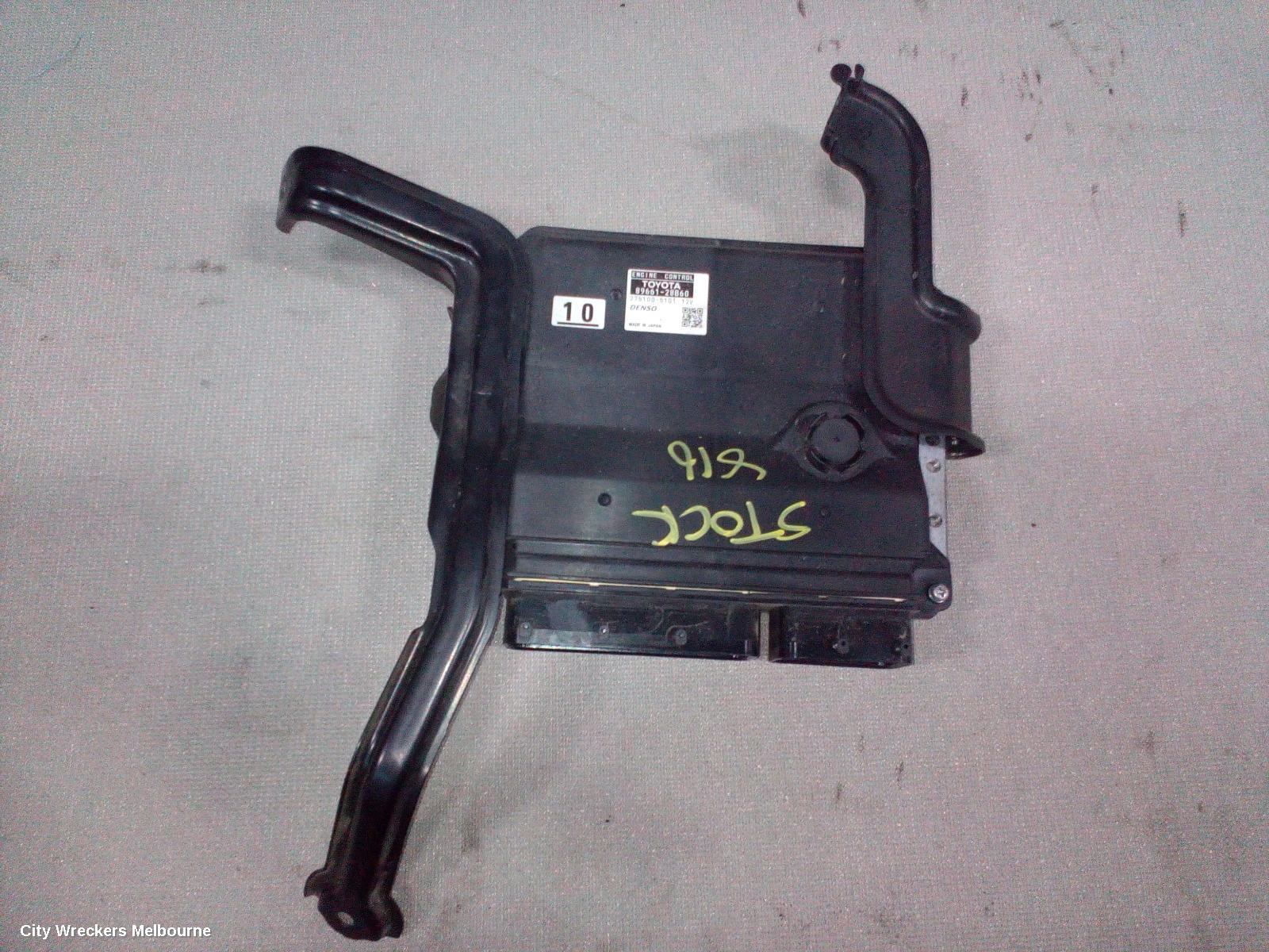 TOYOTA TARAGO ECU, ENGINE ECU, 2.4, 2AZ-FE, P/N 89661-28B60, ECU ONLY, ACR50R, 03/2006 - 06/2020 - Image 1