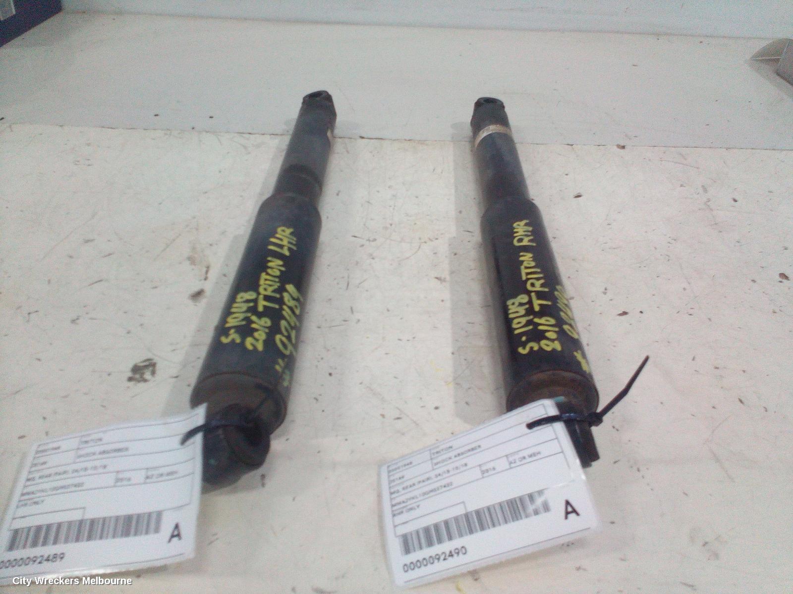 MITSUBISHI TRITON SHOCK ABSORBER, MQ, REAR (LH SIDE), 03/2015 - 10/2018 - Image 3