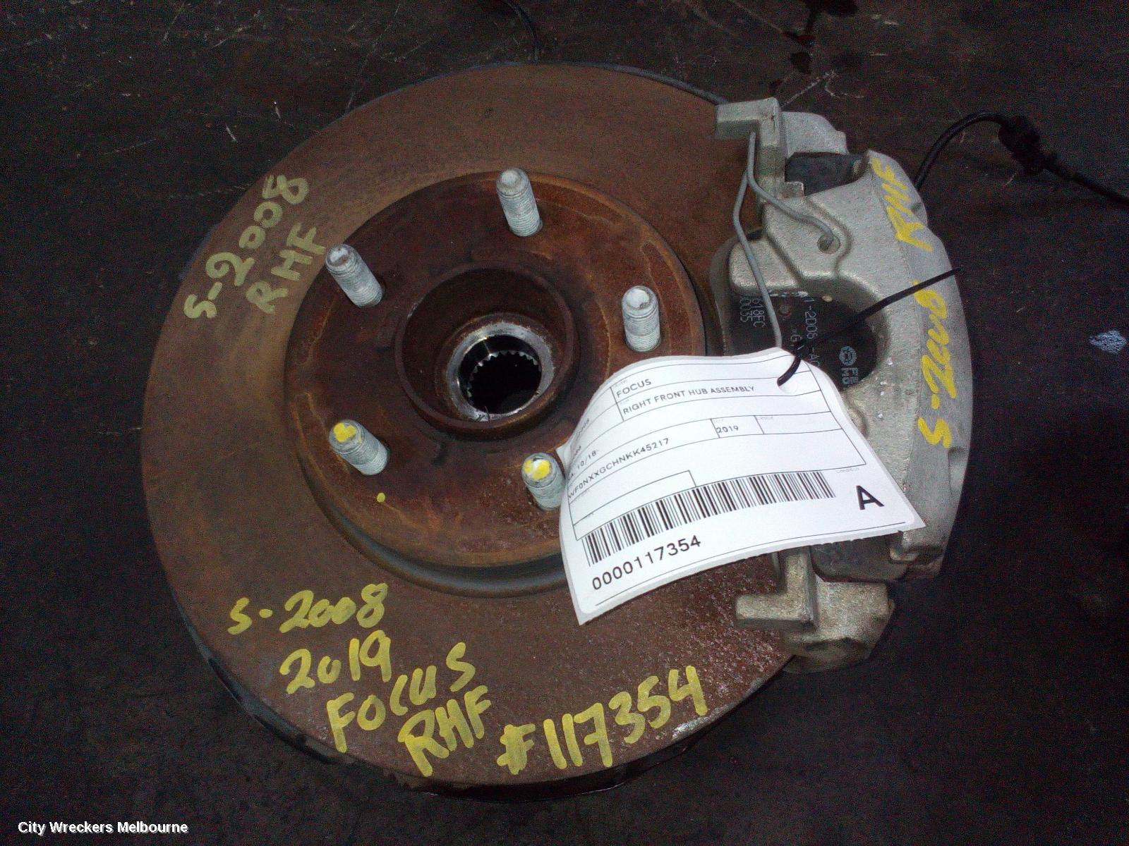 FORD FOCUS RIGHT FRONT HUB ASSEMBLY, SA, 10/2018 ONWARDS - Image 2