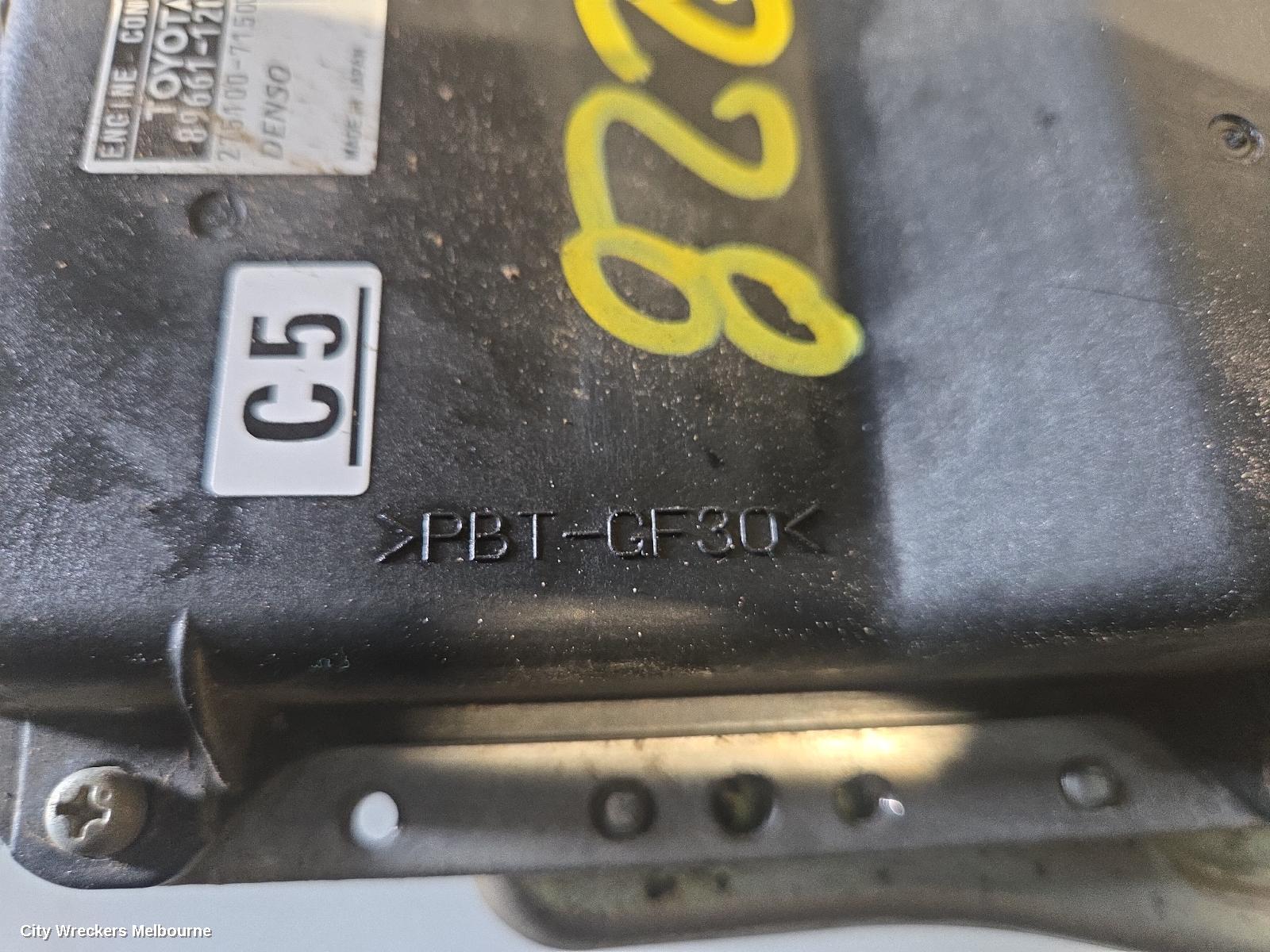 TOYOTA COROLLA ECU, ENGINE ECU, MANUAL T/M, ECU ONLY, ZRE152/20153R, 03/2007 - 10/2013 - Image 3