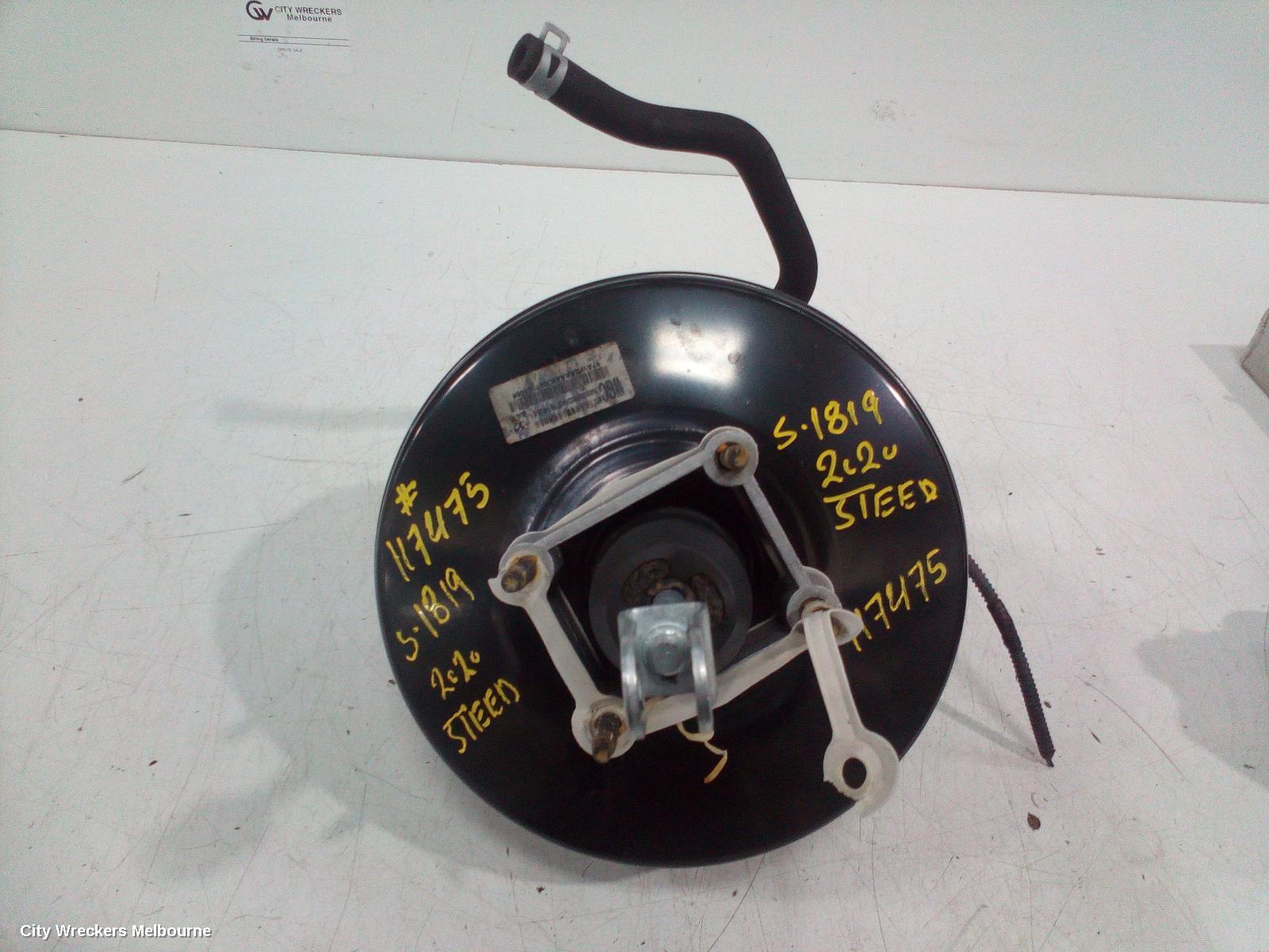 GREAT WALL STEED BRAKE BOOSTER, PETROL, 2.4, NBP, 07/2016 - 12/2021 - Image 1