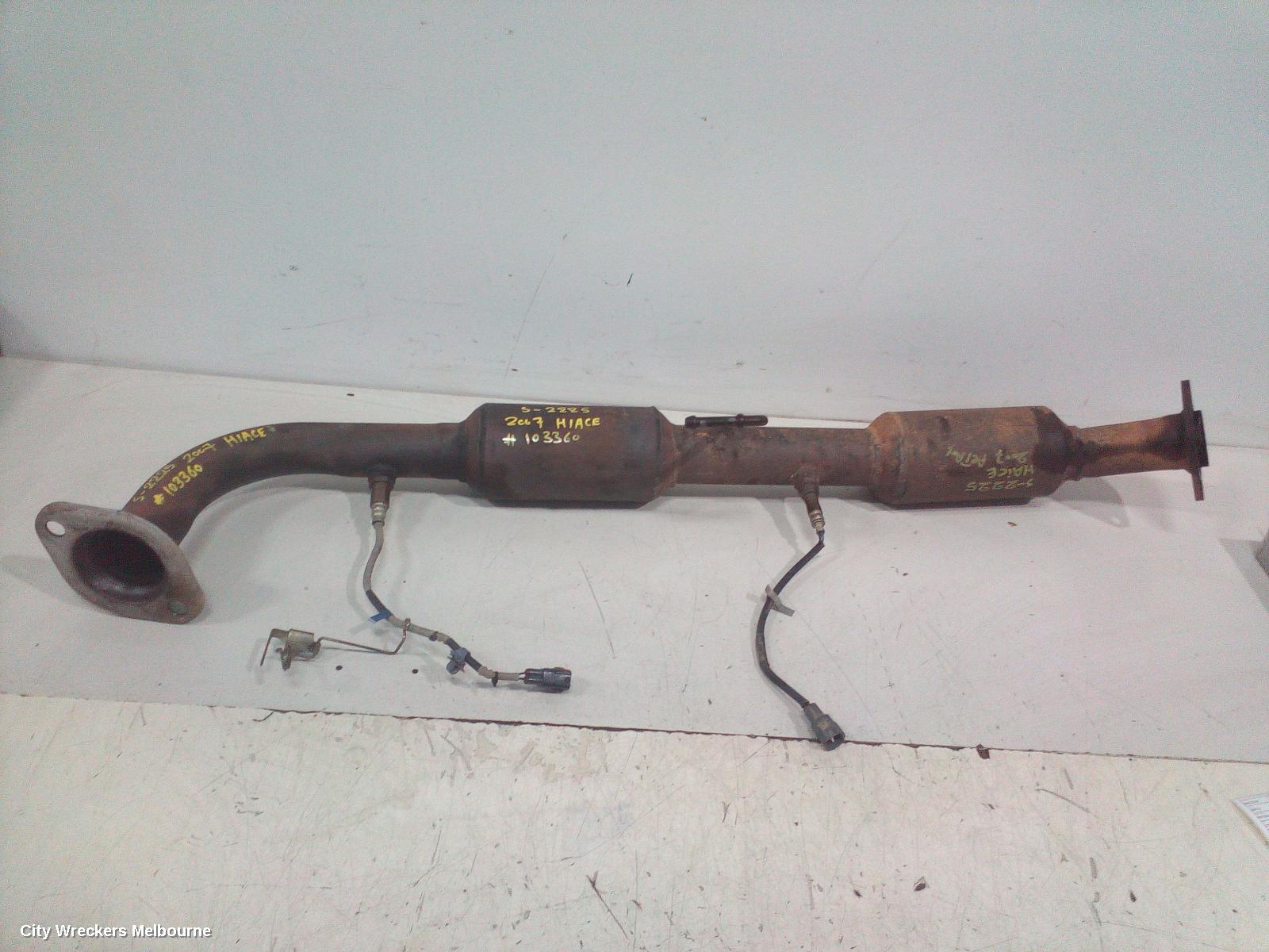 TOYOTA HIACE CATALYTIC CONVERTER, UNDER CAR-CAT TYPE, 2.7, PETROL, 2TR-FE, TRH, 03/2005 - 02/2015 - Image 3