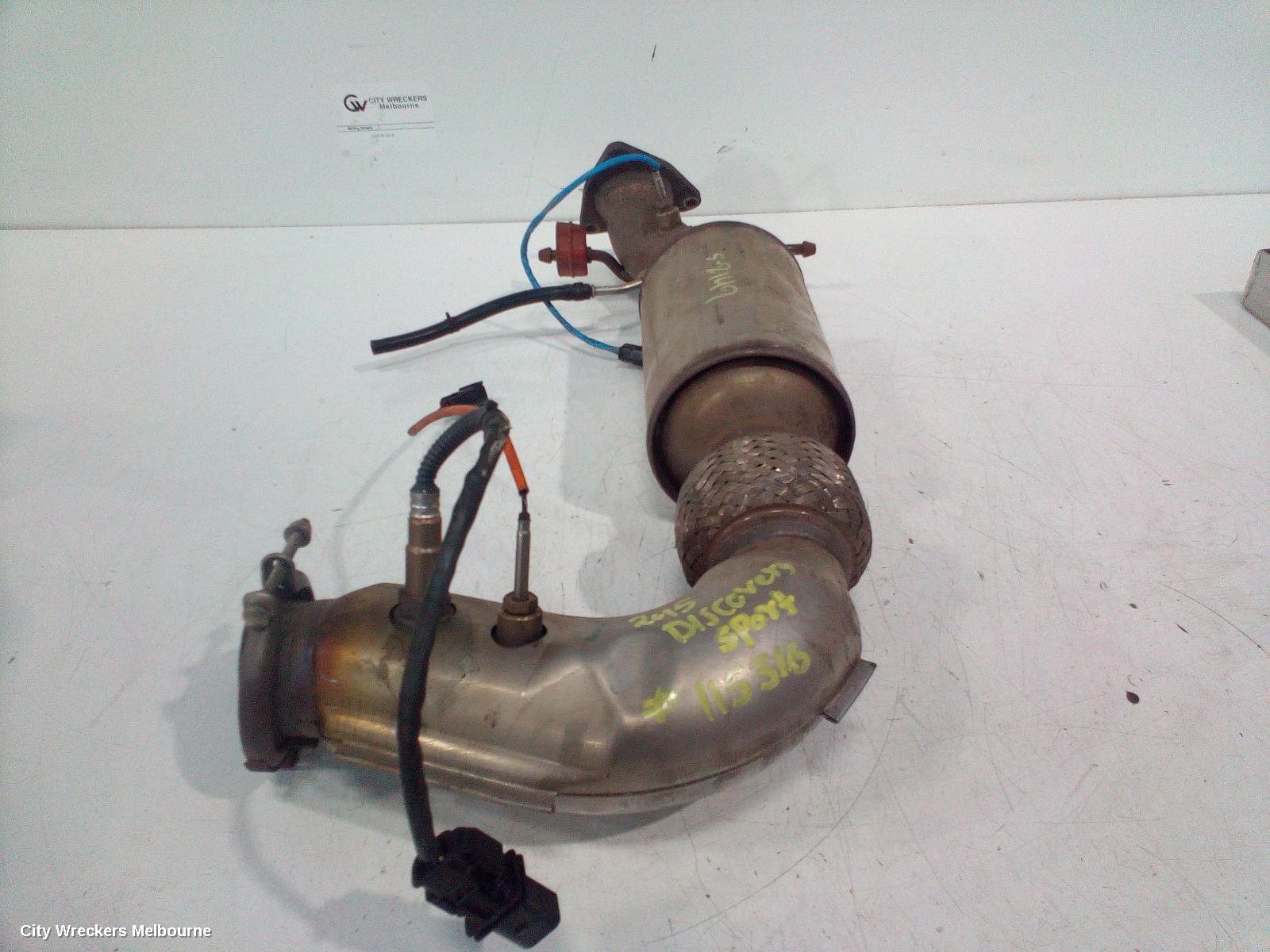 LAND ROVER DISCOVERY SPORT CATALYTIC CONVERTER, DOWN PIPE-CAT TYPE, DIESEL, 2.2, TURBO, L550, 01/2015 - 06/2016 - Image 2