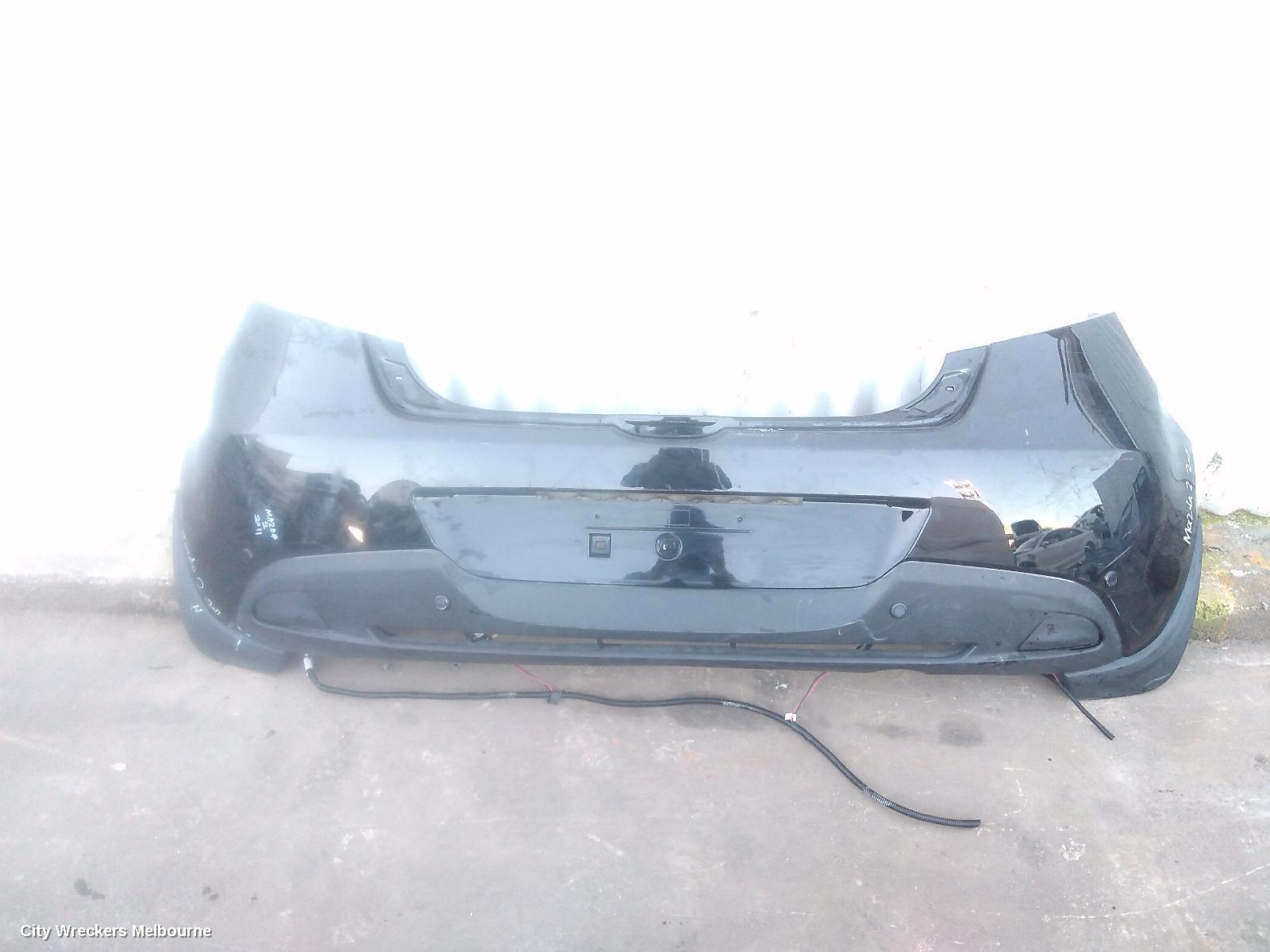 MAZDA 2 REAR BUMPER, DE SERIES, 5DR HATCH, W/ PARK SENSORS, 09/2007 - 09/2014 - Image 1