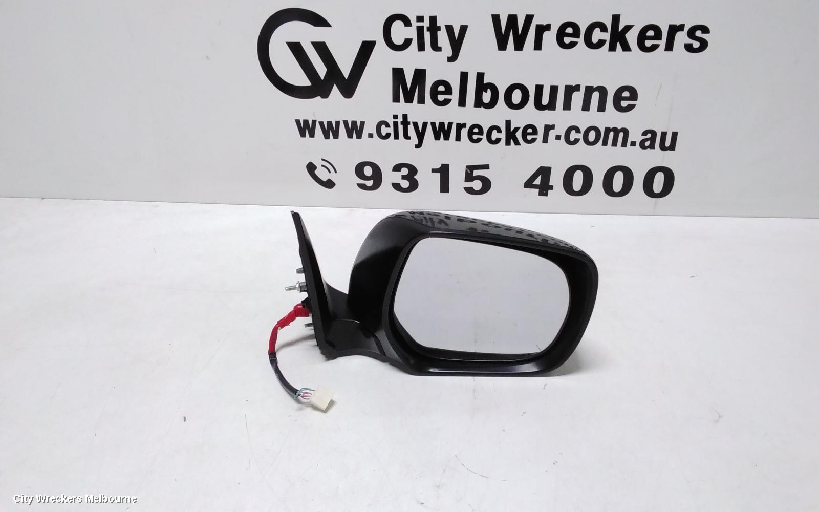 TOYOTA PRADO RIGHT DOOR MIRROR, 150 SERIES, SX/GX/GXL/ALTITUDE, HEATED, W/ COVER (COLOUR CODED), 08/2009 - 10/2011 - Image 1