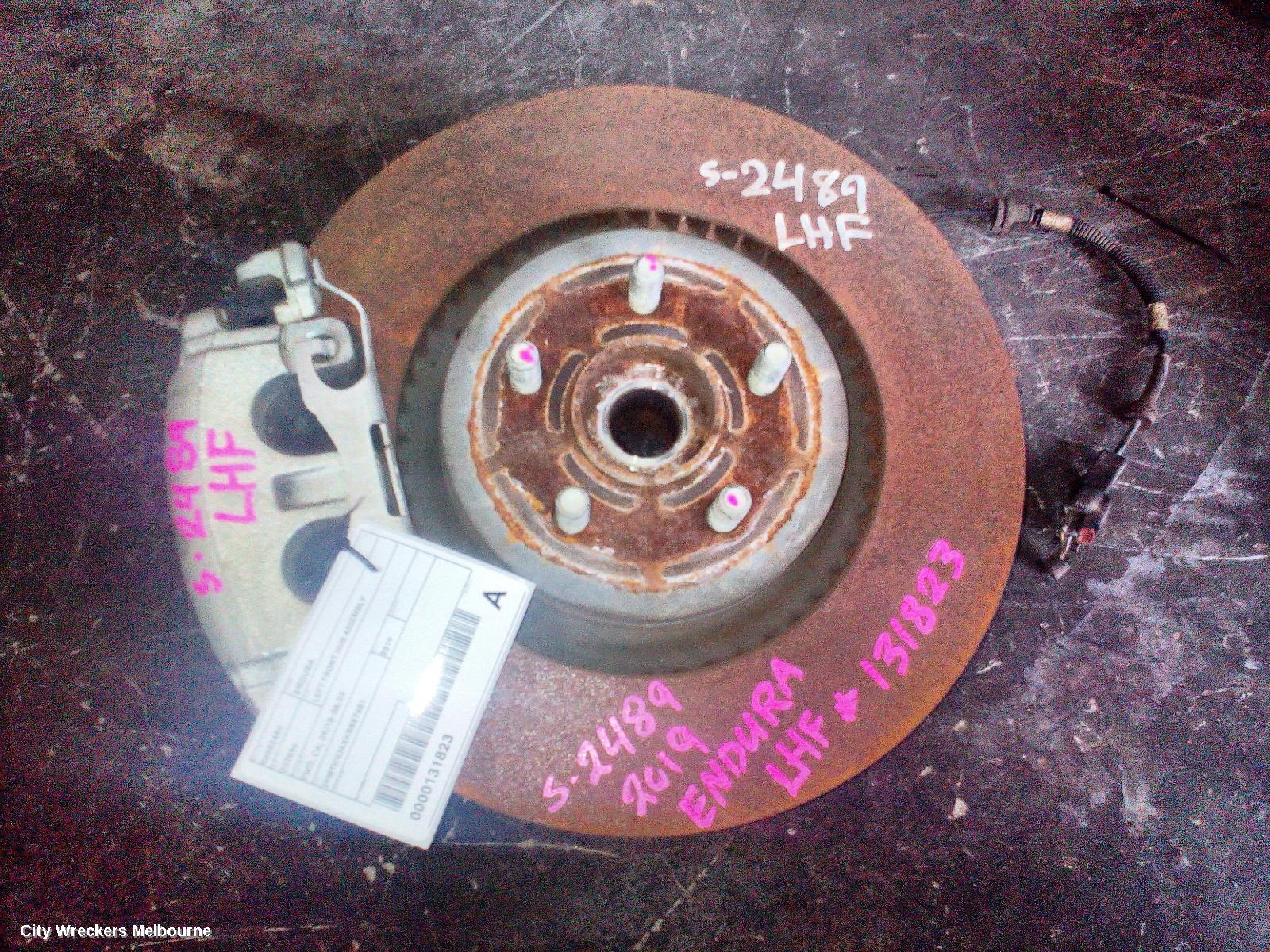FORD ENDURA LEFT FRONT HUB ASSEMBLY, FWD, CA, 09/2018 - 06/2020 - Image 2