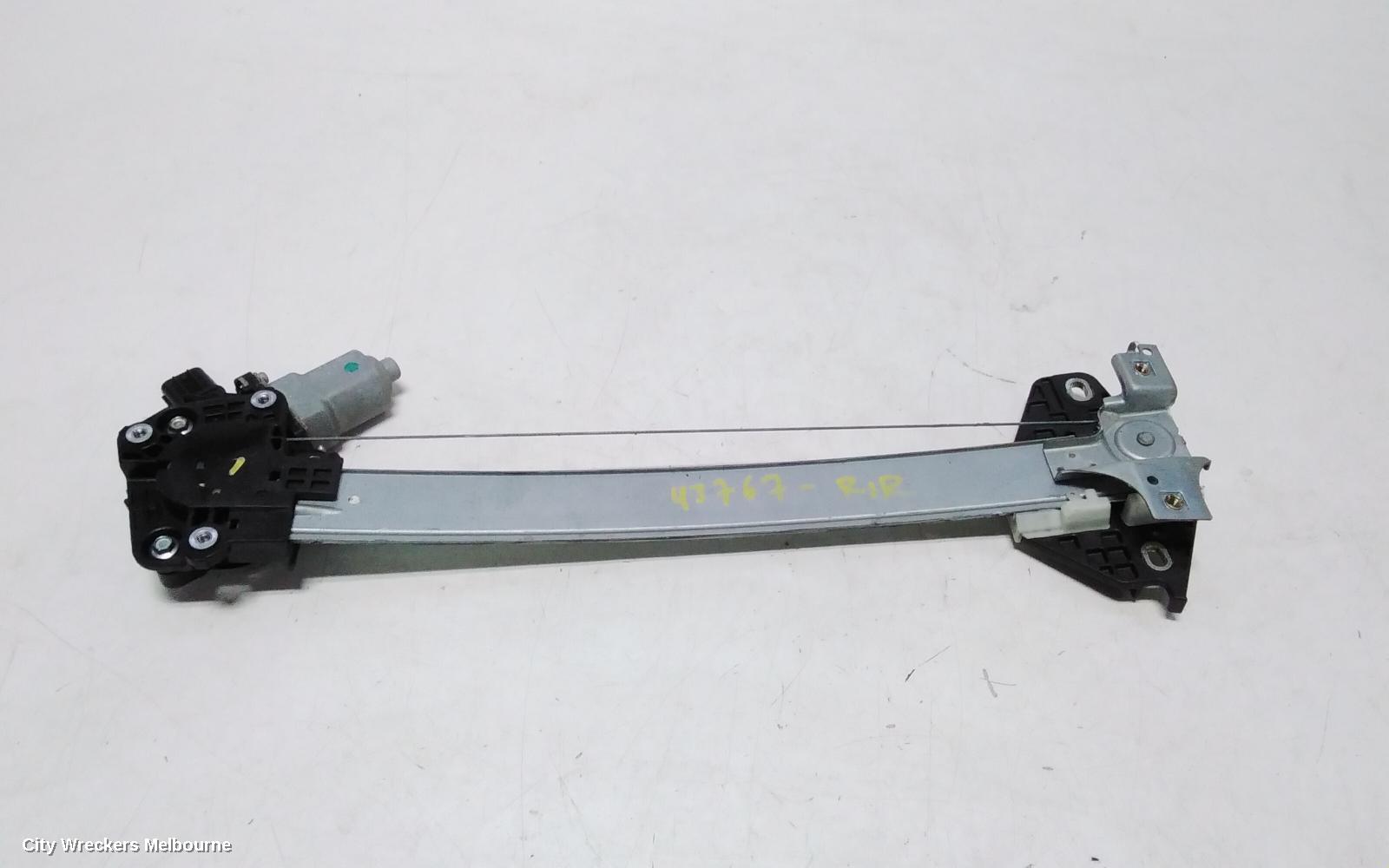 HONDA CIVIC RIGHT REAR WND REG/MOTOR, 8TH GEN, SEDAN, 02/2006 - 12/2011 - Image 1