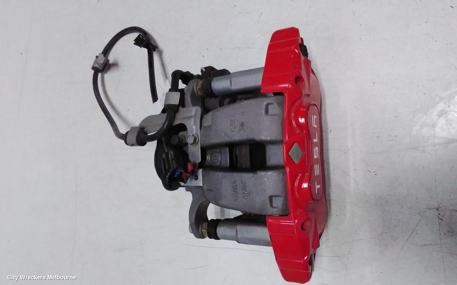 TESLA MODEL Y CALIPER, 1ST GEN, RH REAR, PERFORMANCE TYPE, RED, 03/2022 ONWARDS - Image 2