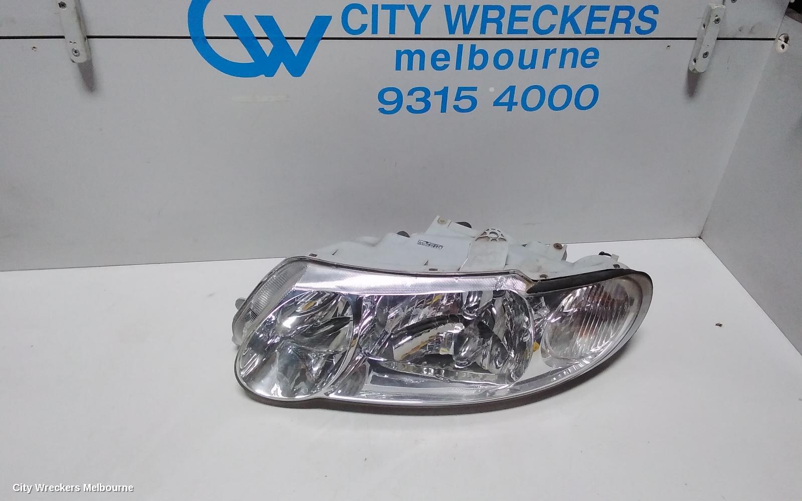 HOLDEN COMMODORE LEFT HEADLAMP, VX, EXECUTIVE/ACCLAIM/S PACK, CHROME INSERT TYPE, 10/2000 - 09/2002 - Image 1