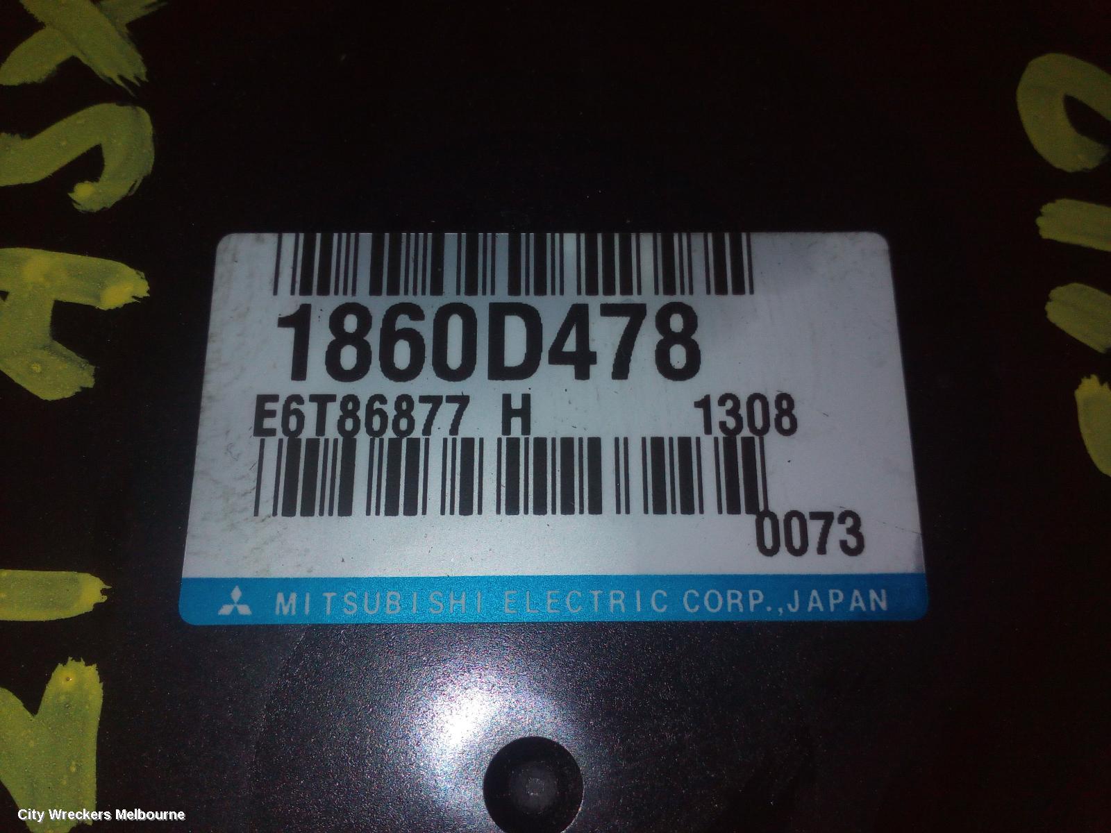MITSUBISHI ASX ECU, ENGINE ECU, PETROL, AUTO T/M, ECU ONLY, XB-XD, 07/2012 ONWARDS - Image 3