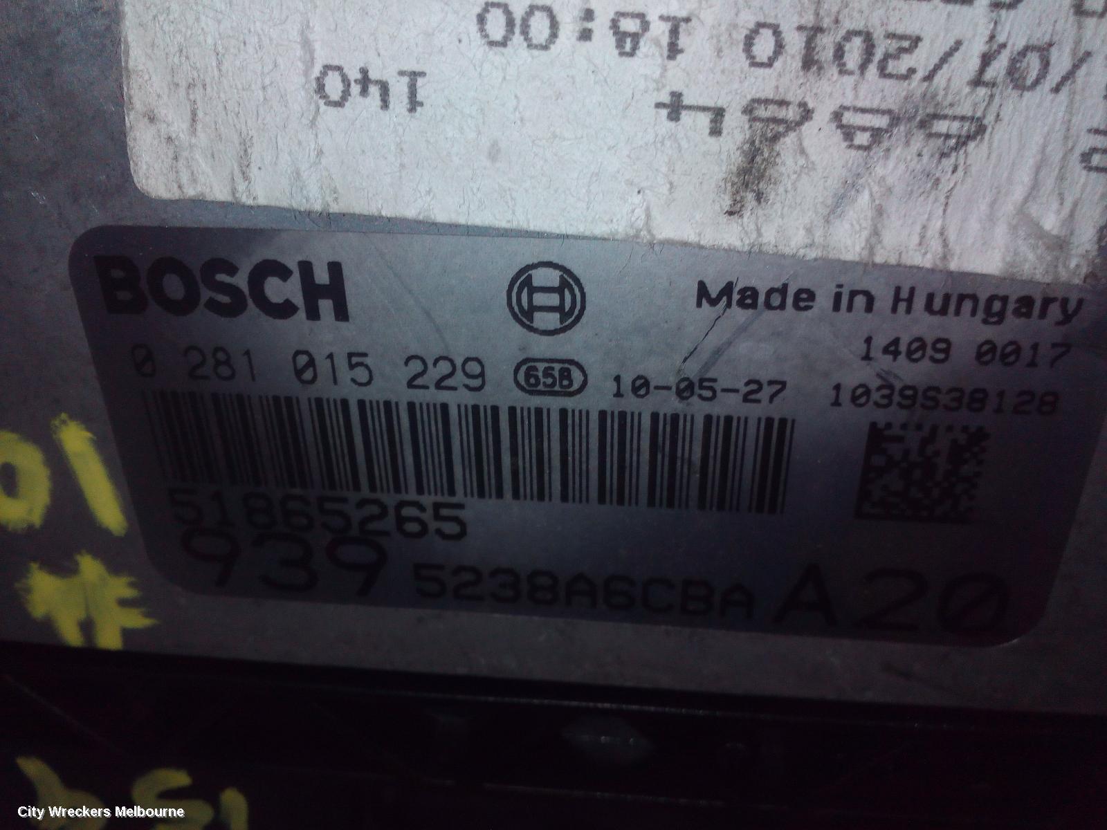 ALFA ROMEO 159 ECU, ENGINE ECU, 2.4 DIESEL, ECU ONLY,  06/2006 - 01/2012 - Image 2