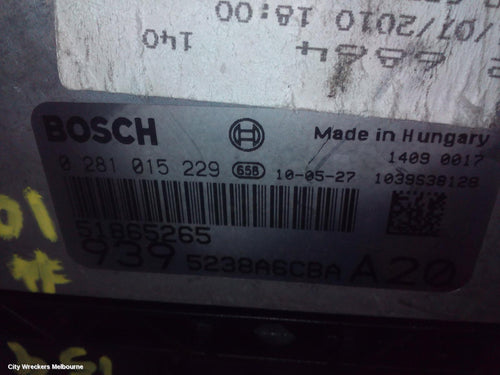 ALFA ROMEO 159 ECU, ENGINE ECU, 2.4 DIESEL, ECU ONLY,  06/2006 - 01/2012 - Image 2