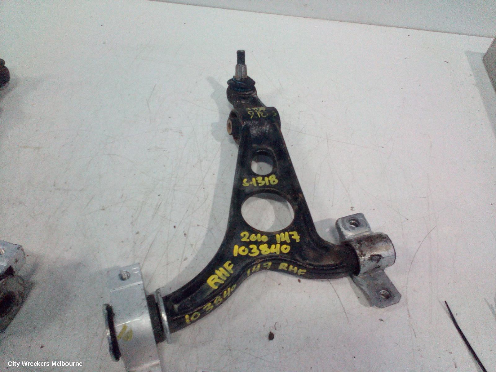 ALFA ROMEO 147 RIGHT FRONT LOWER CONTROL ARM, 07/2005 - 12/2010 - Image 3