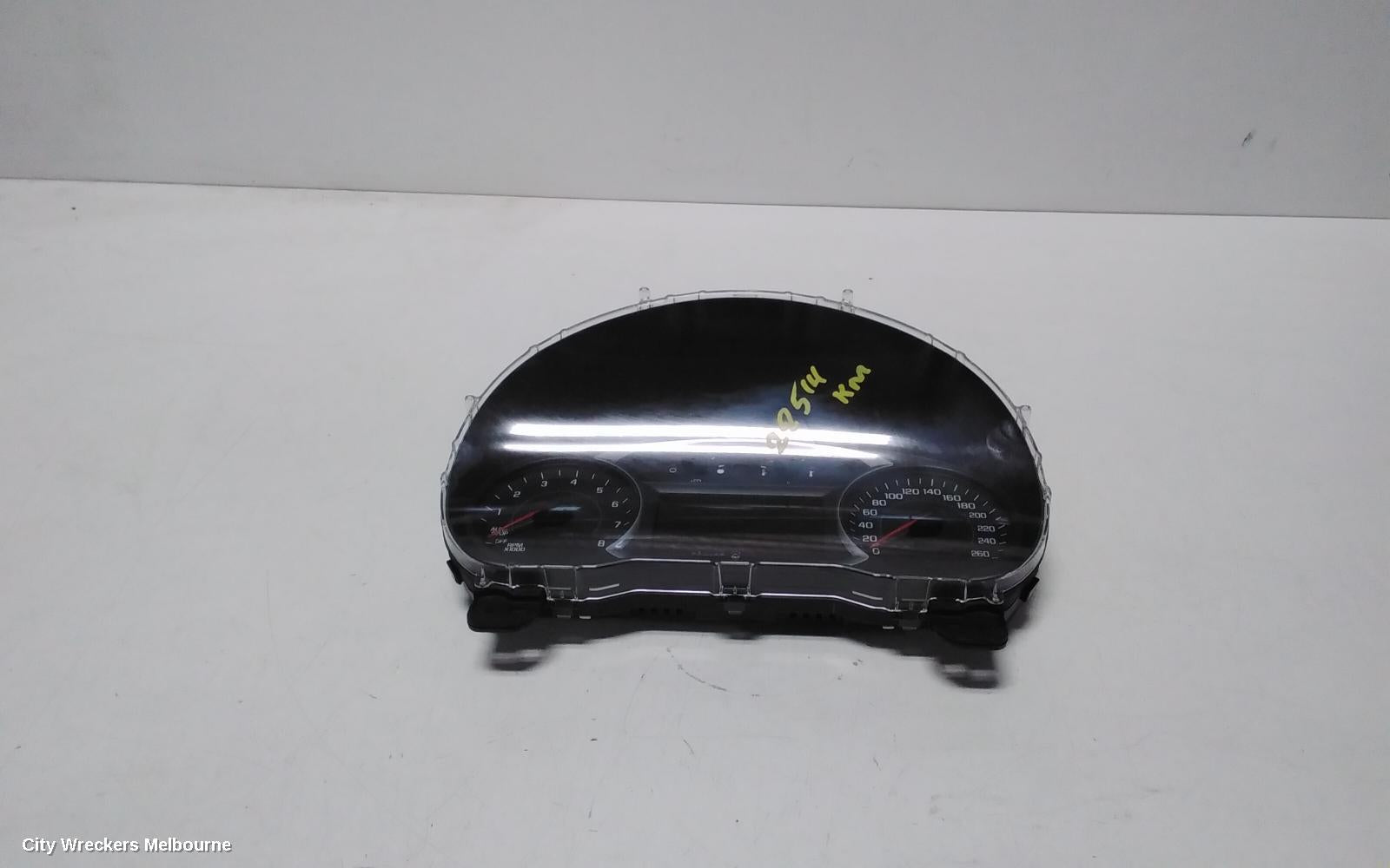 HOLDEN EQUINOX INSTRUMENT CLUSTER, PETROL TYPE, EQ, 09/2017 - 12/2020 - Image 1