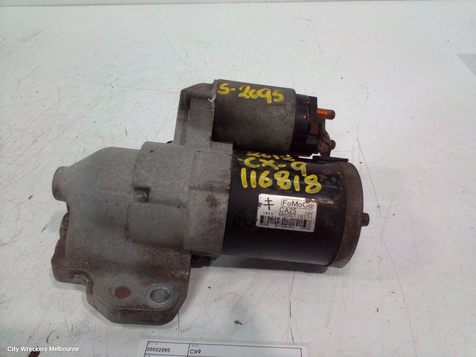 MAZDA CX9 STARTER, PETROL, 3.7, FWD, TB, 06/2011 - 12/2015 - Image 2