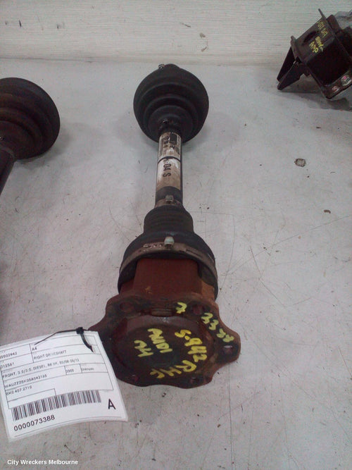 AUDI A4 RIGHT DRIVESHAFT, FRONT, 2.0/3.0, DIESEL, B8 8K, 02/2008 - 06/2012 - Image 1