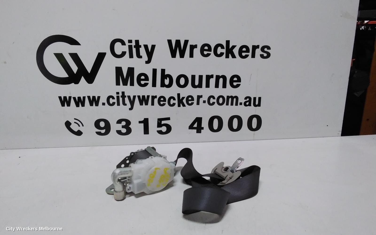 TOYOTA PRIUS SEATBELT/STALK, ZVW30R, LH FRONT, SEAT BELT ONLY, 07/2009 - 12/2015 - Image 1