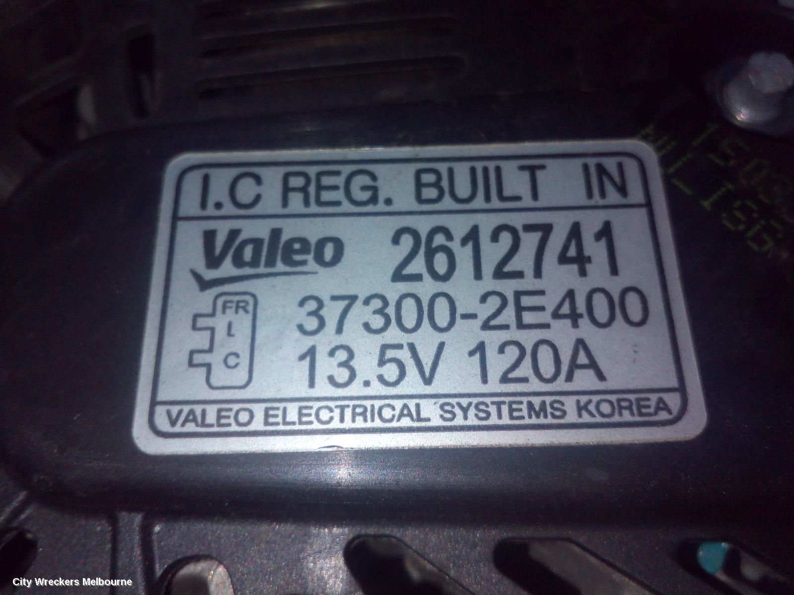 HYUNDAI IX35 ALTERNATOR, PETROL, 2.0, G4NC, LM SERIES, 06/2013 - 01/2016 - Image 2